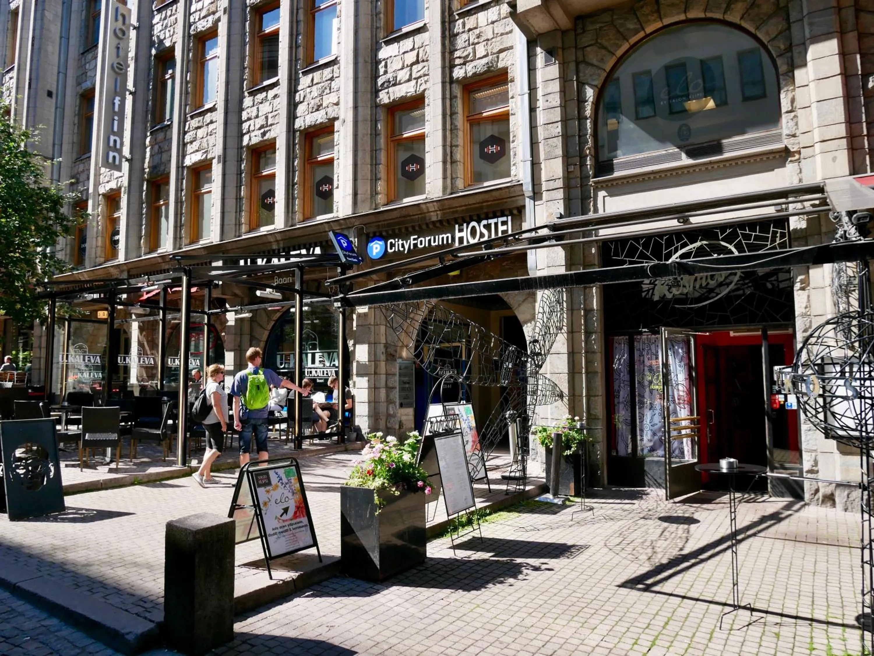 Property building in The Yard Hostel