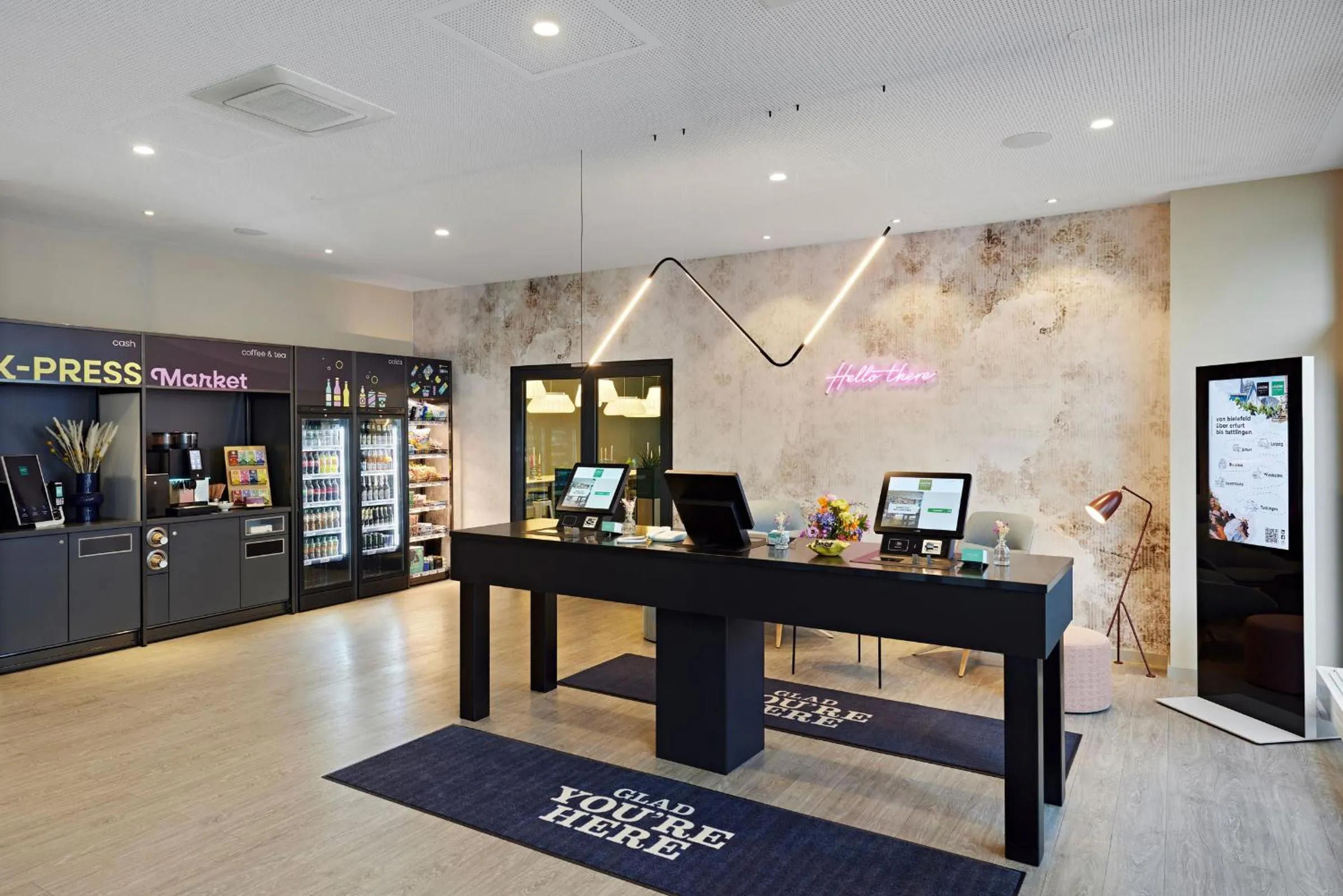 Lobby or reception in LEGERE EXPRESS Bielefeld