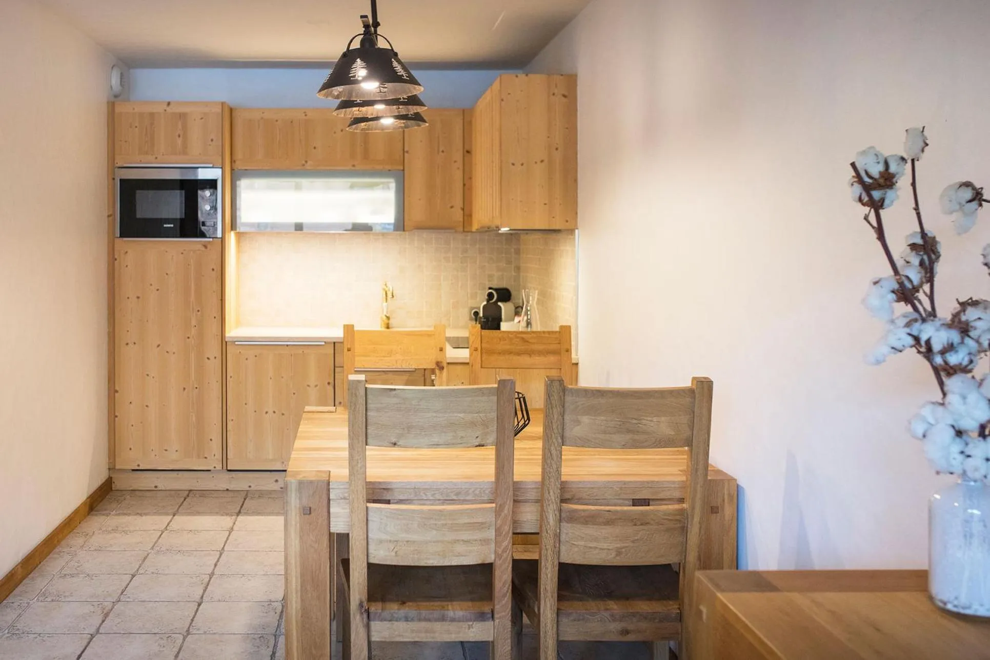 kitchen in Les Cimes