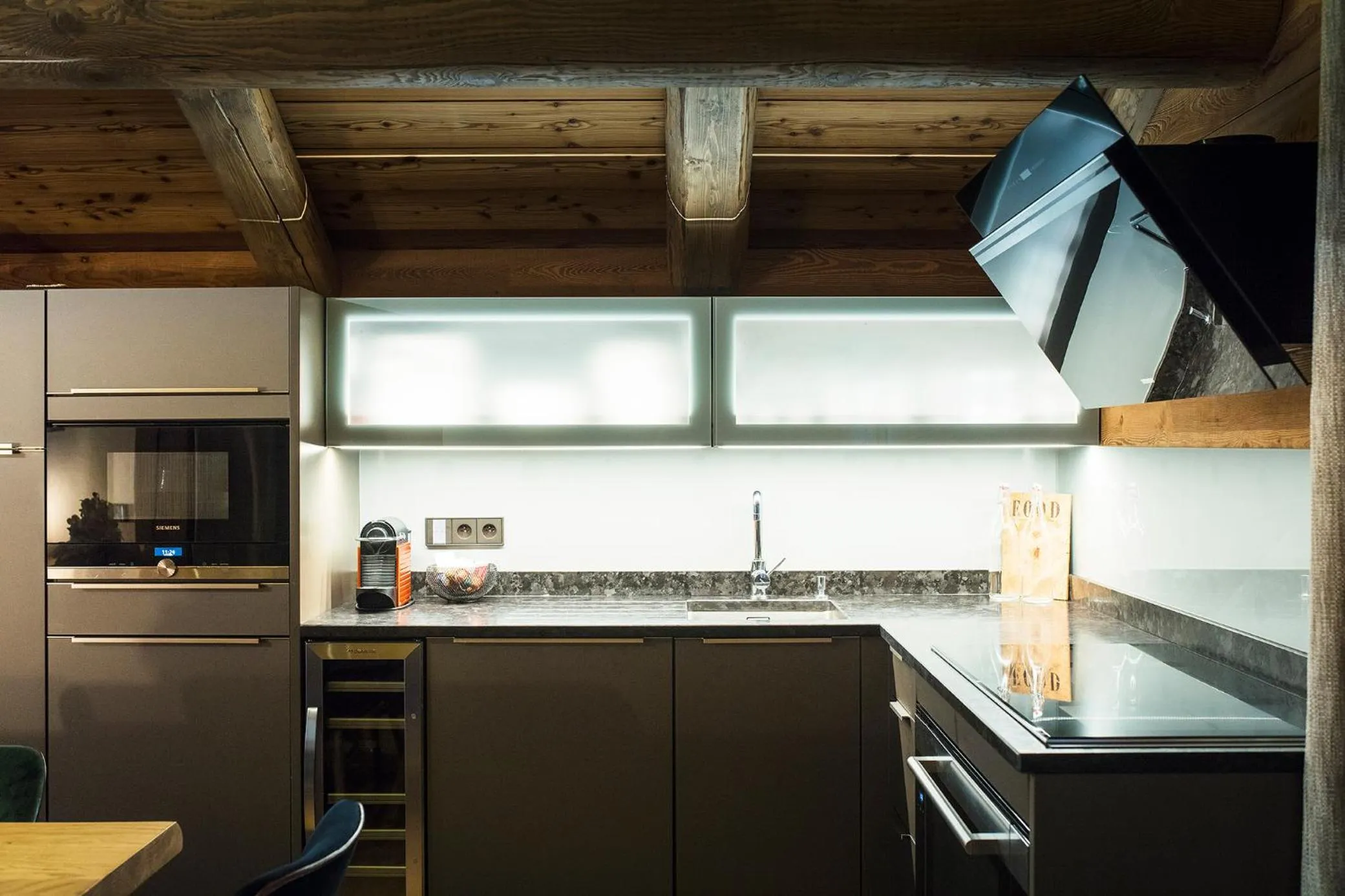 kitchen in Les Cimes