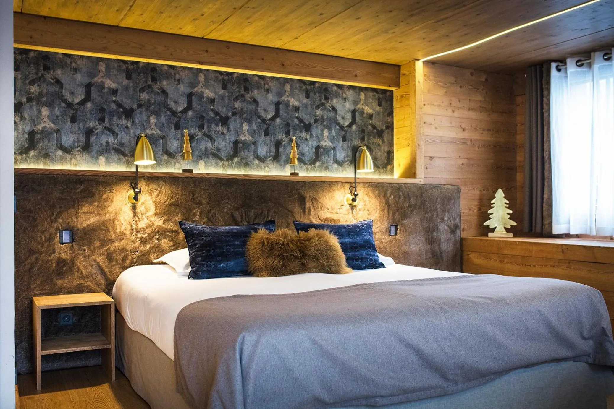 Bedroom, Bed in Les Cimes