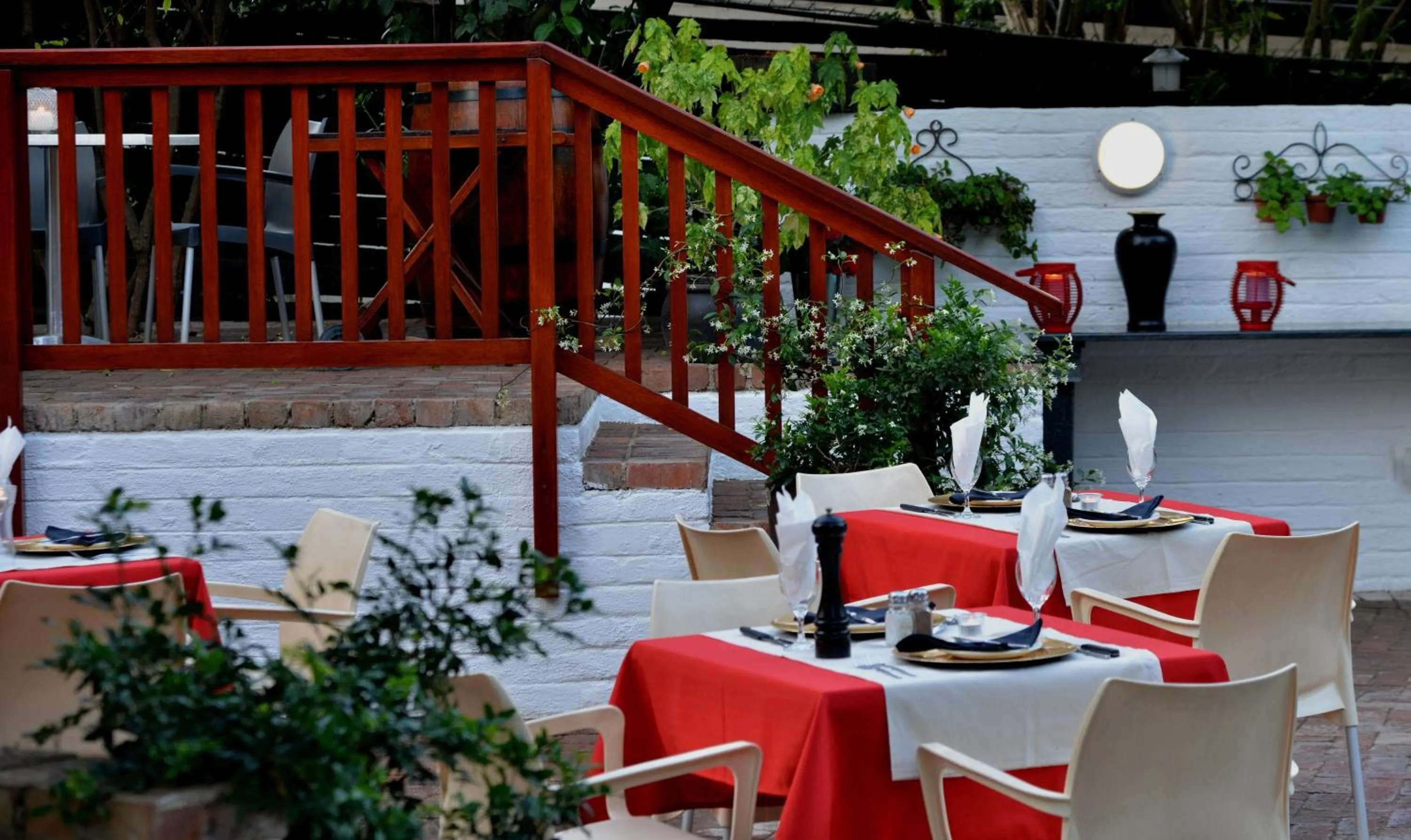 Balcony/Terrace in Rivonia Premier Lodge