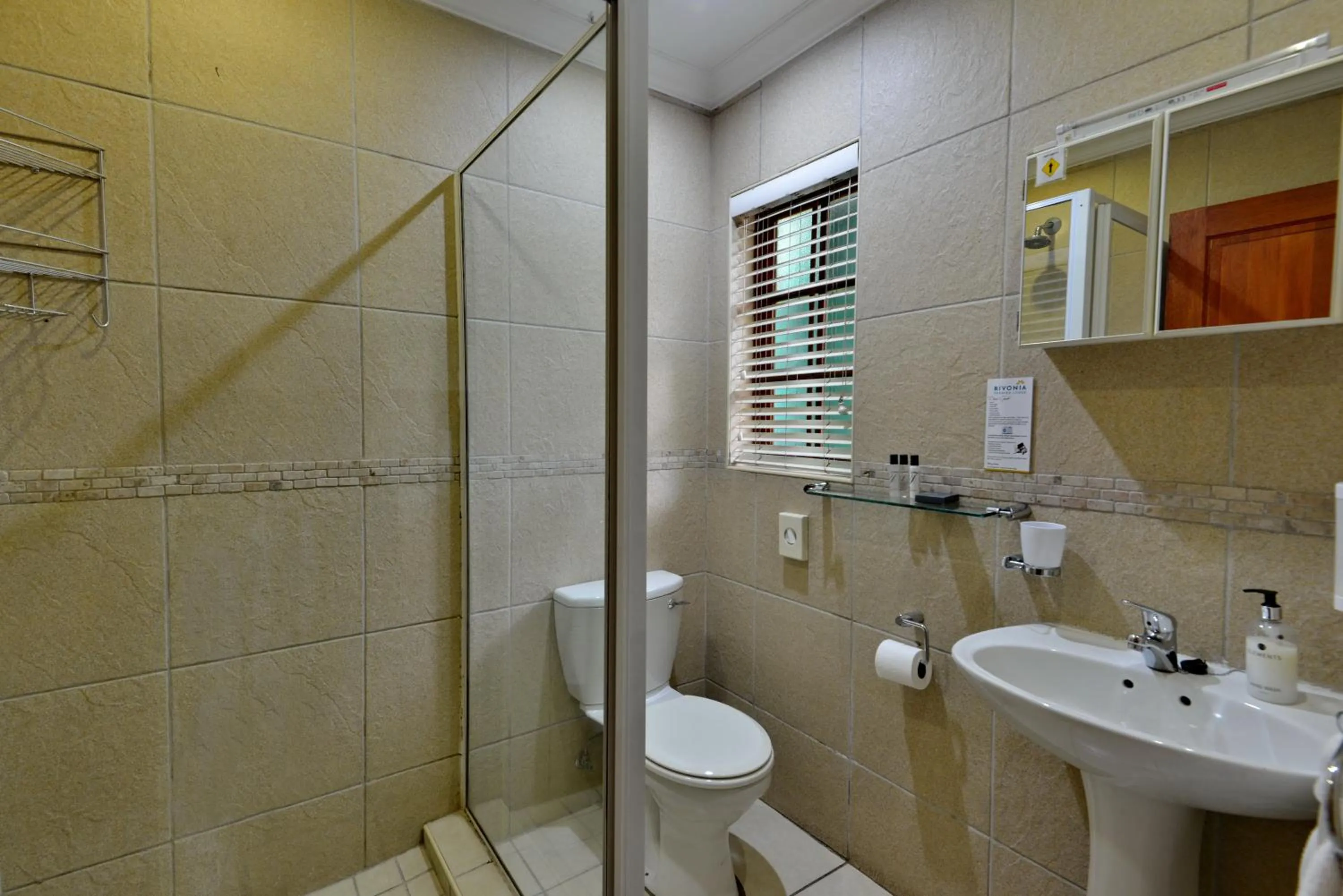 Shower in Rivonia Premier Lodge