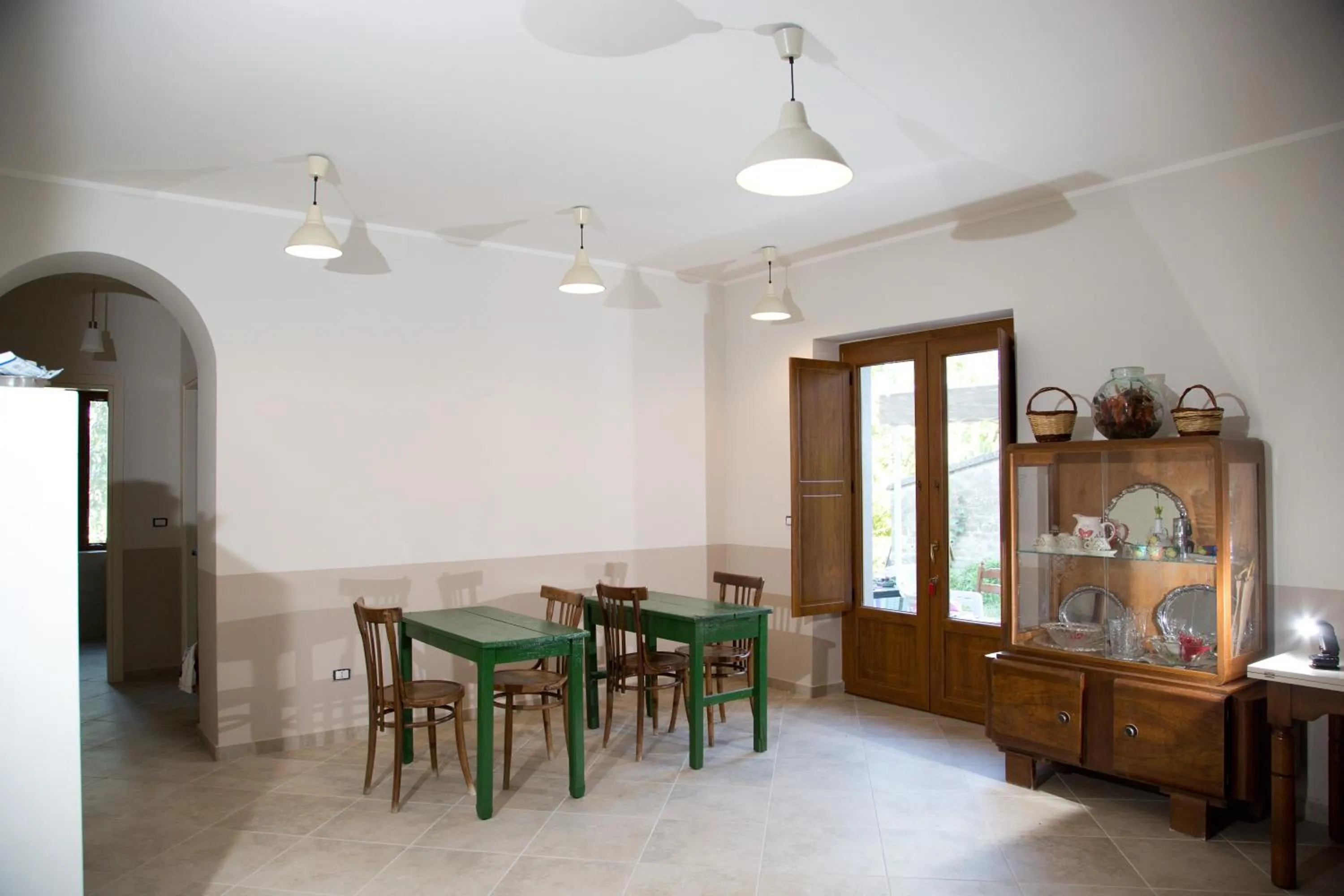 Communal kitchen in Il Moro Bianco