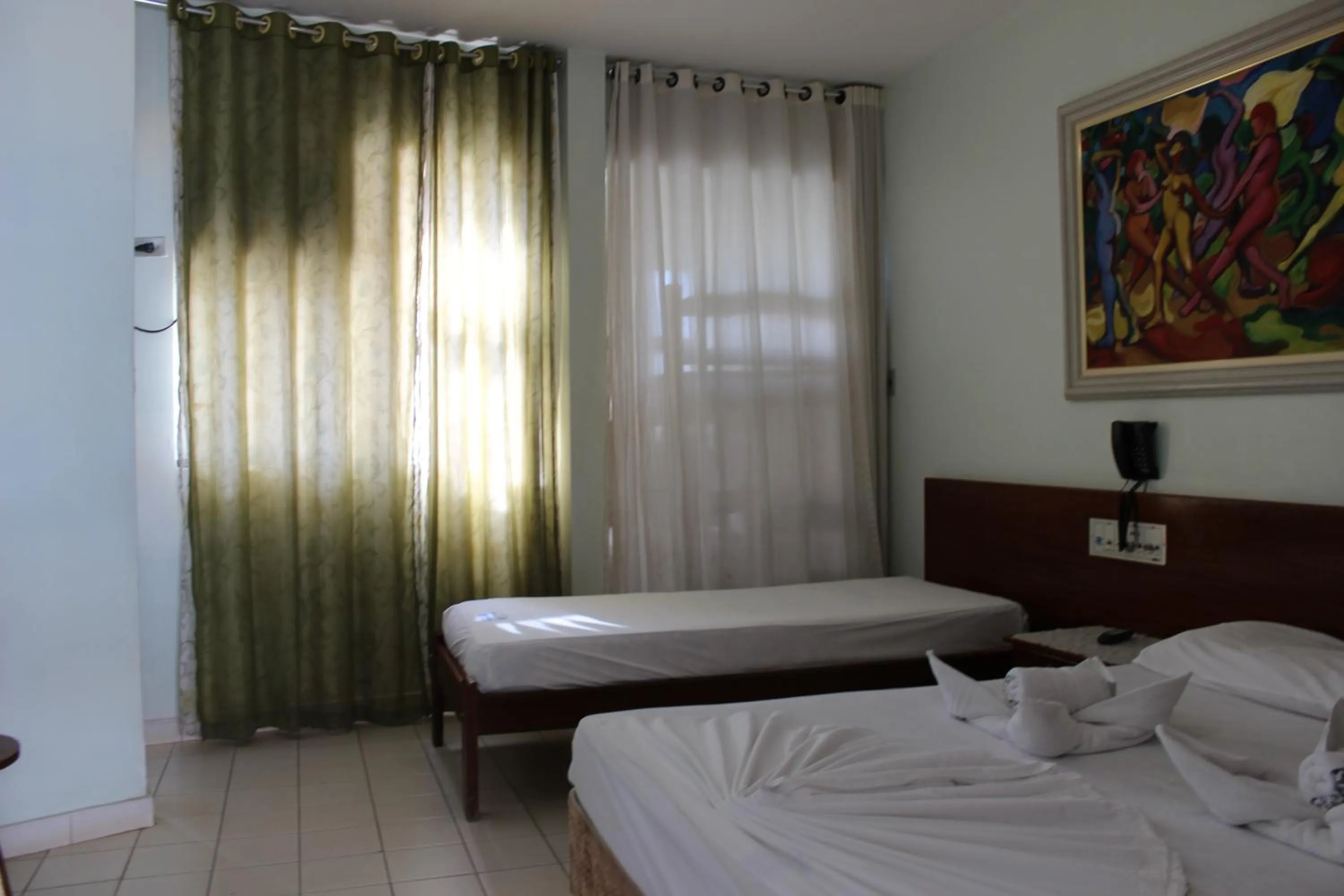 Bedroom, Bed in Apart Service Araras - VPC