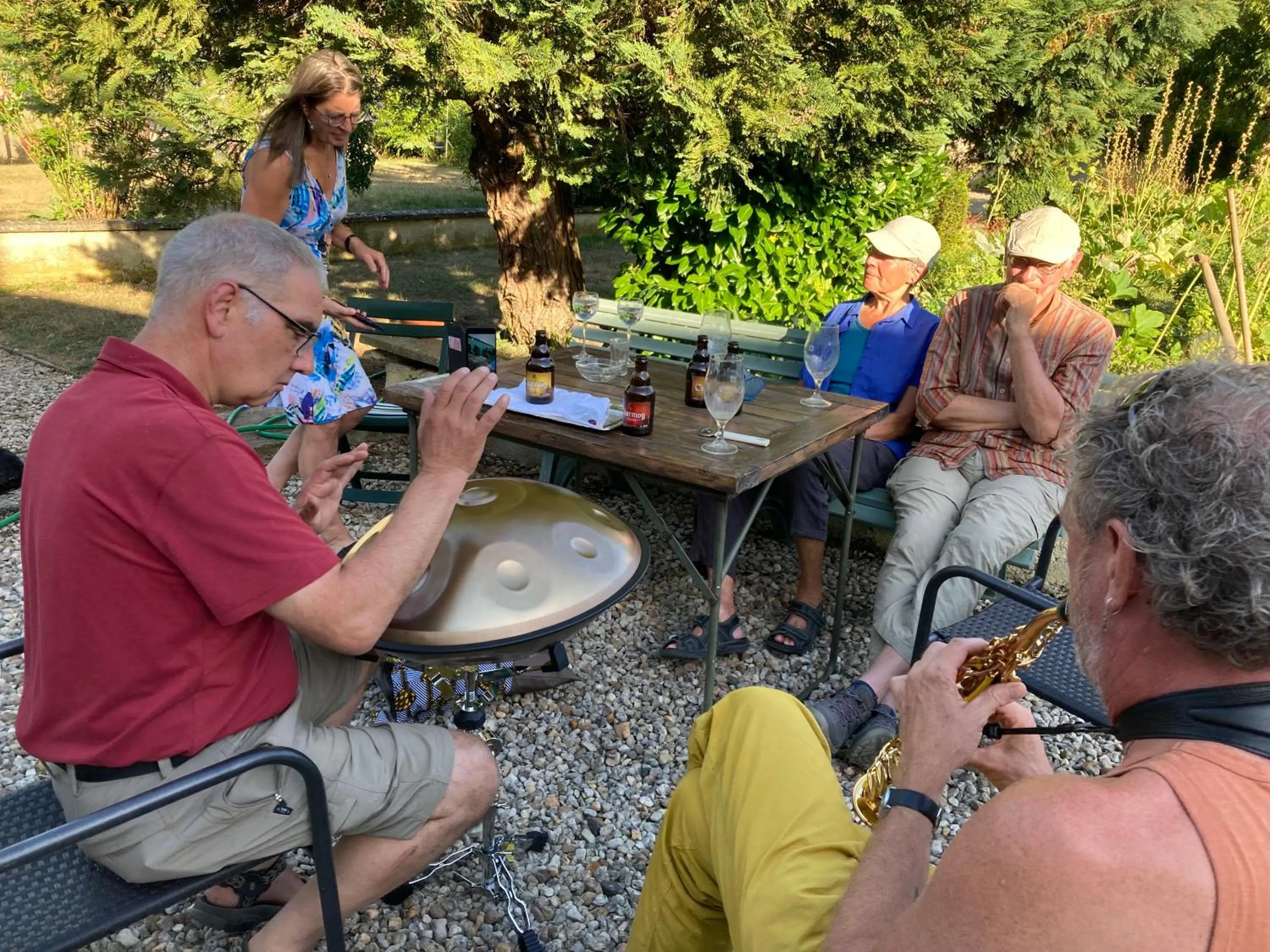 Garden in Maison Les Beaux Arts