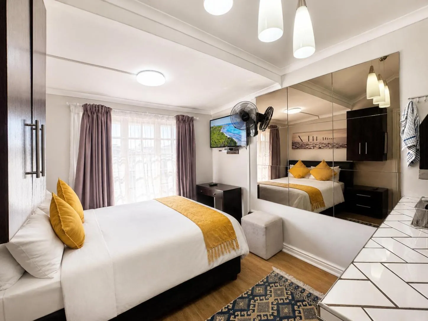 Bed in Faith, Hope & Love Self Catering