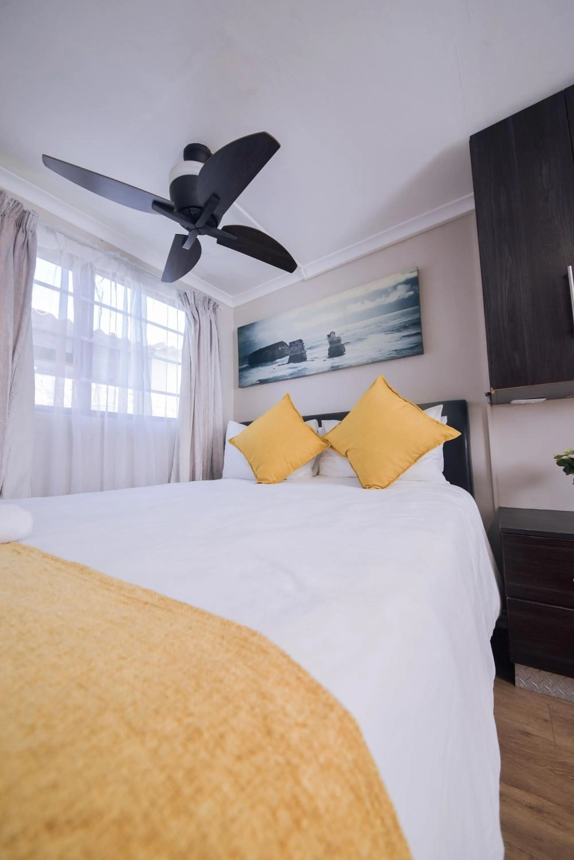 Bed in Faith, Hope & Love Self Catering