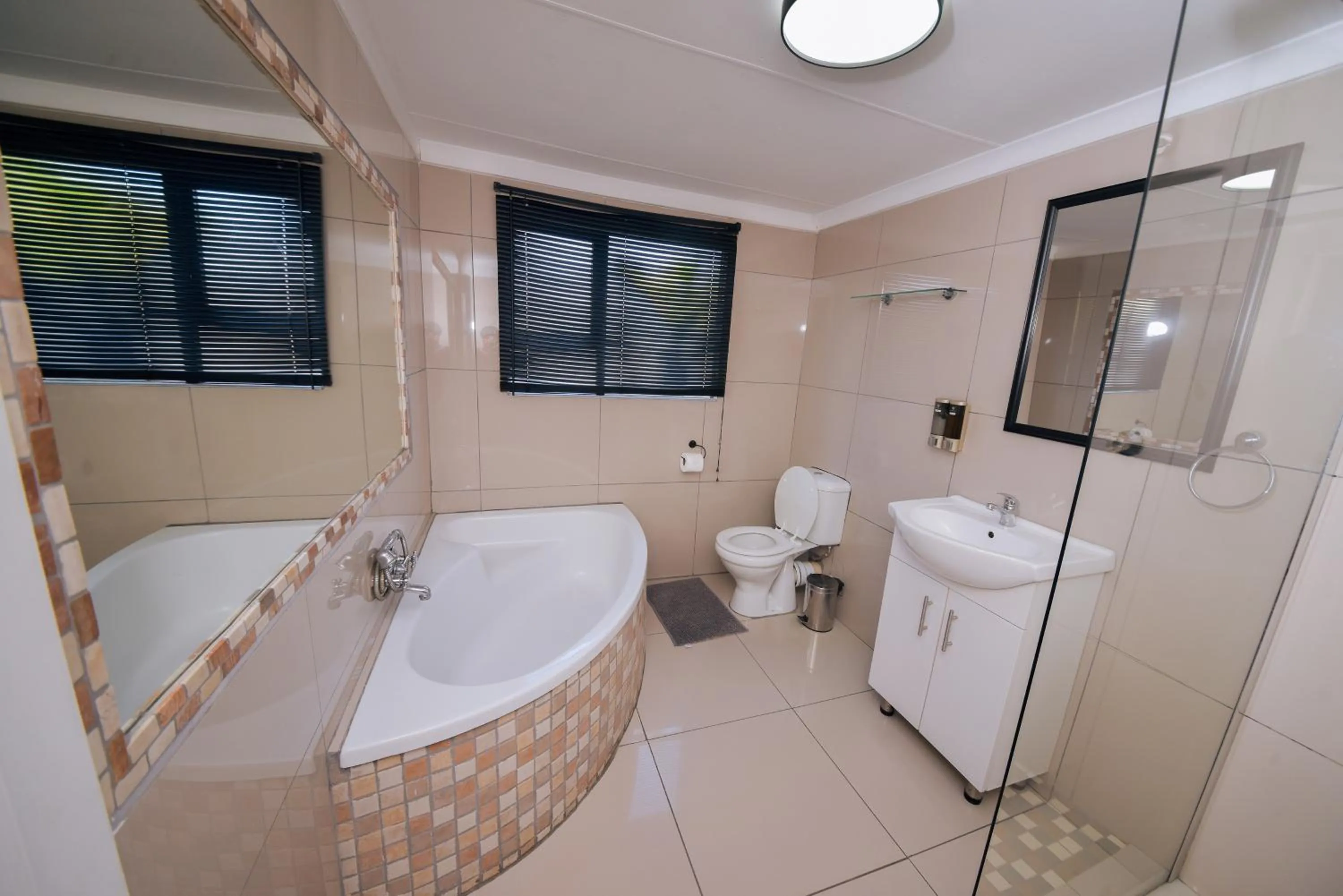 Bathroom in Faith, Hope & Love Self Catering
