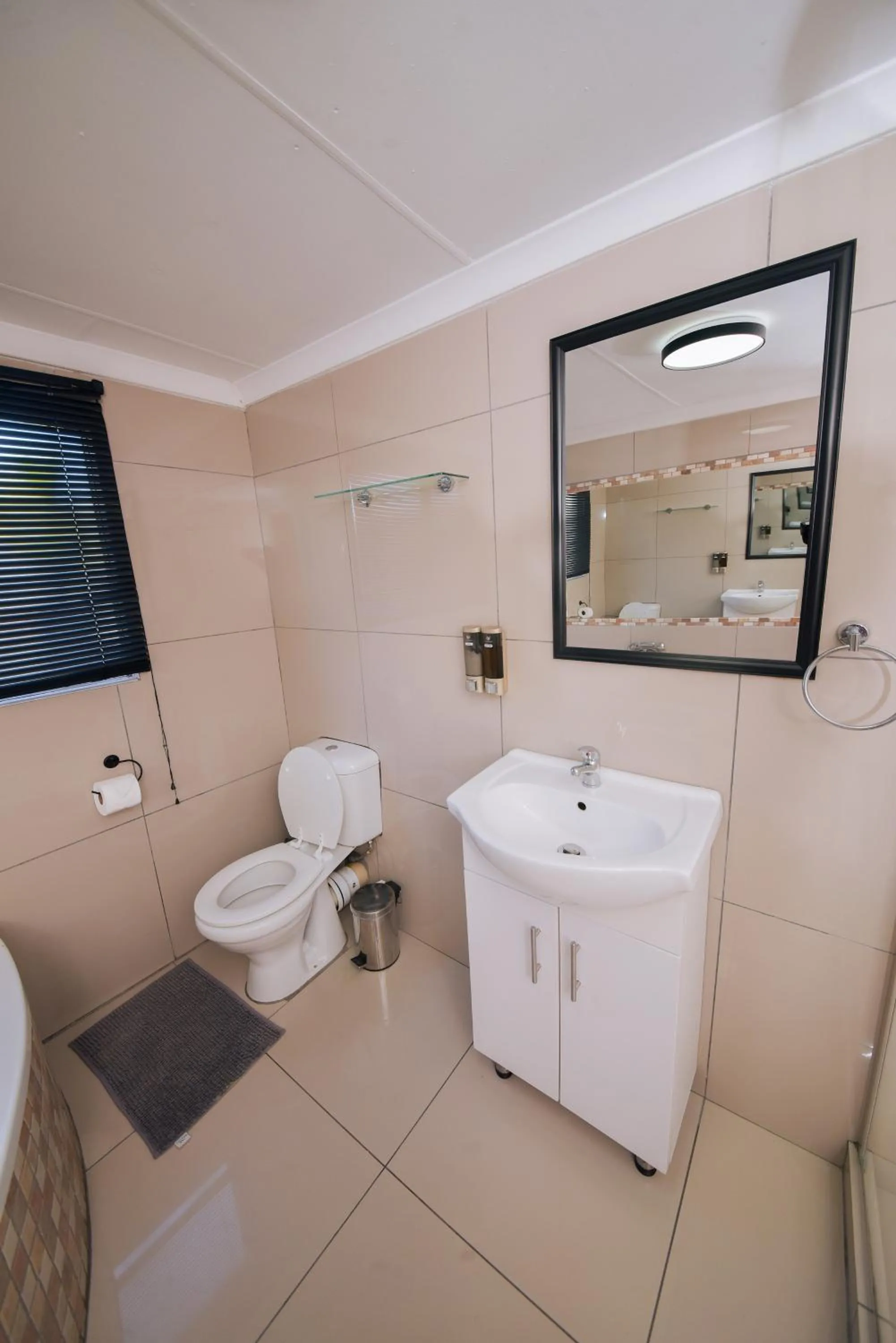 Bathroom in Faith, Hope & Love Self Catering