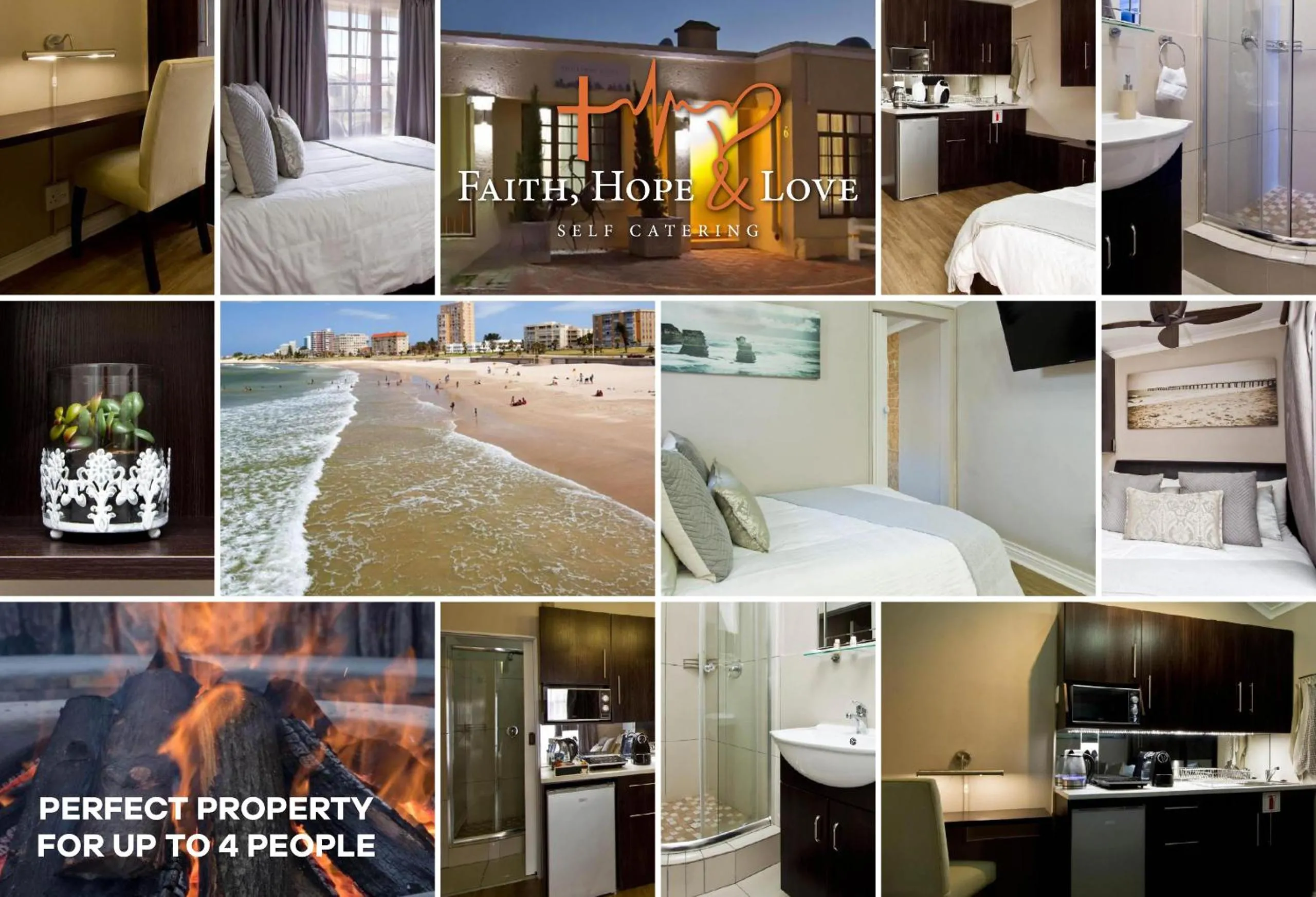 Double Room in Faith, Hope & Love Self Catering