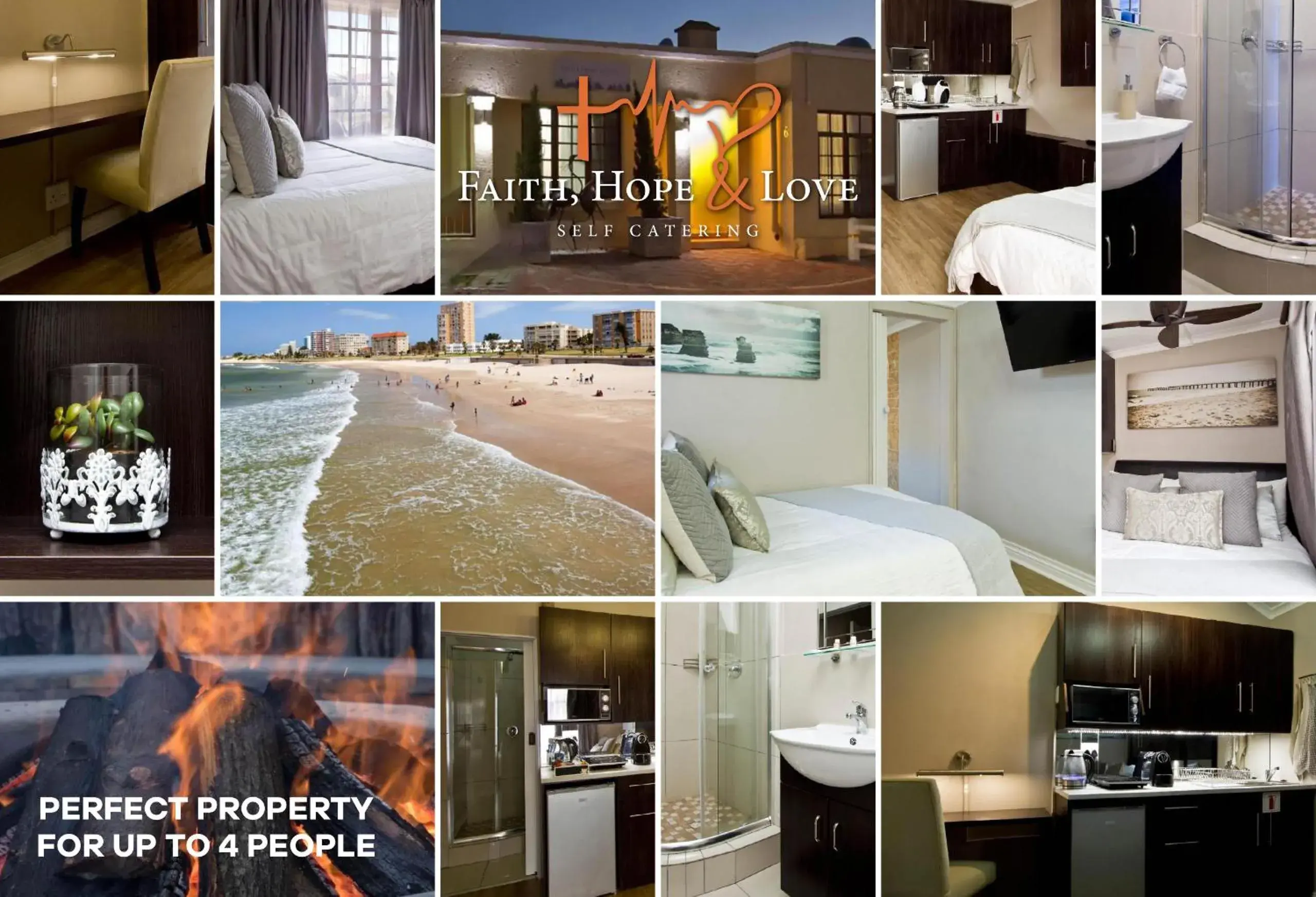 Double Room in Faith, Hope & Love Self Catering Double Room in Faith, Hope & Love Self Catering