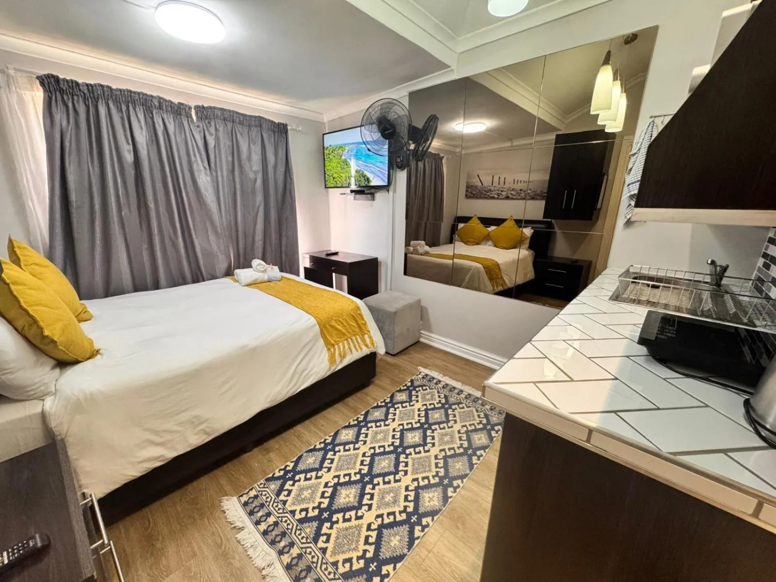 Bed in Faith, Hope & Love Self Catering