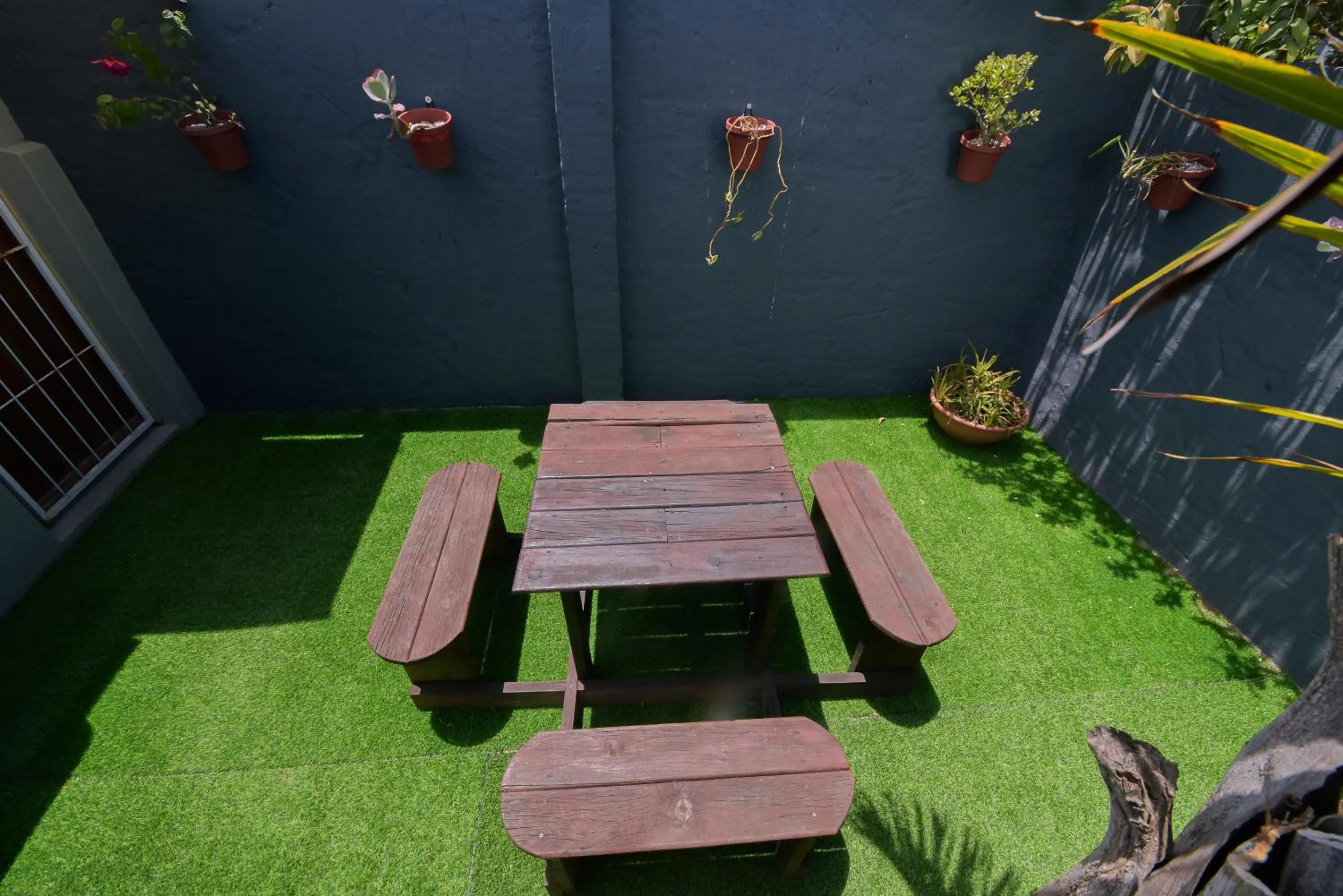 Patio in Faith, Hope & Love Self Catering