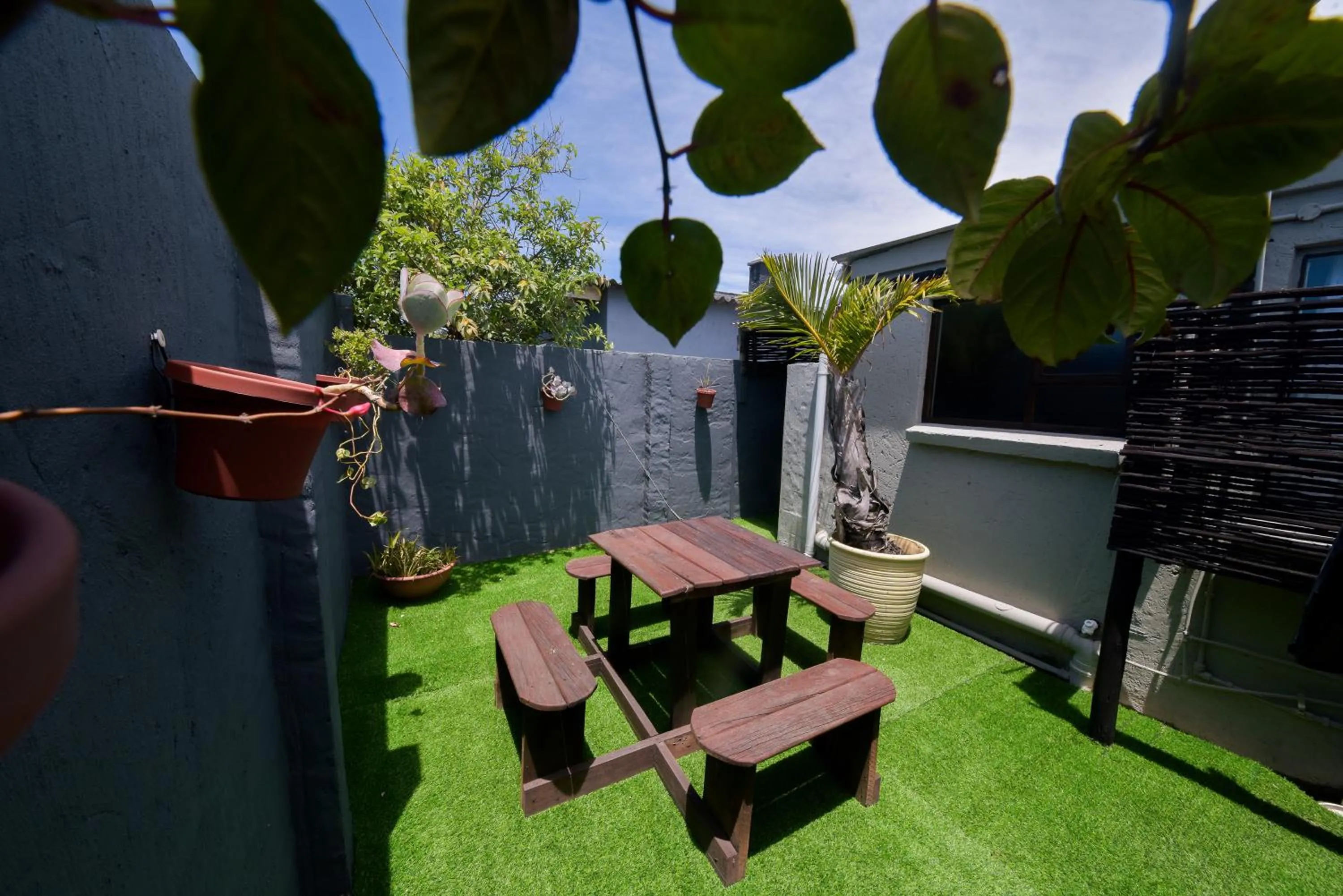 Patio in Faith, Hope & Love Self Catering