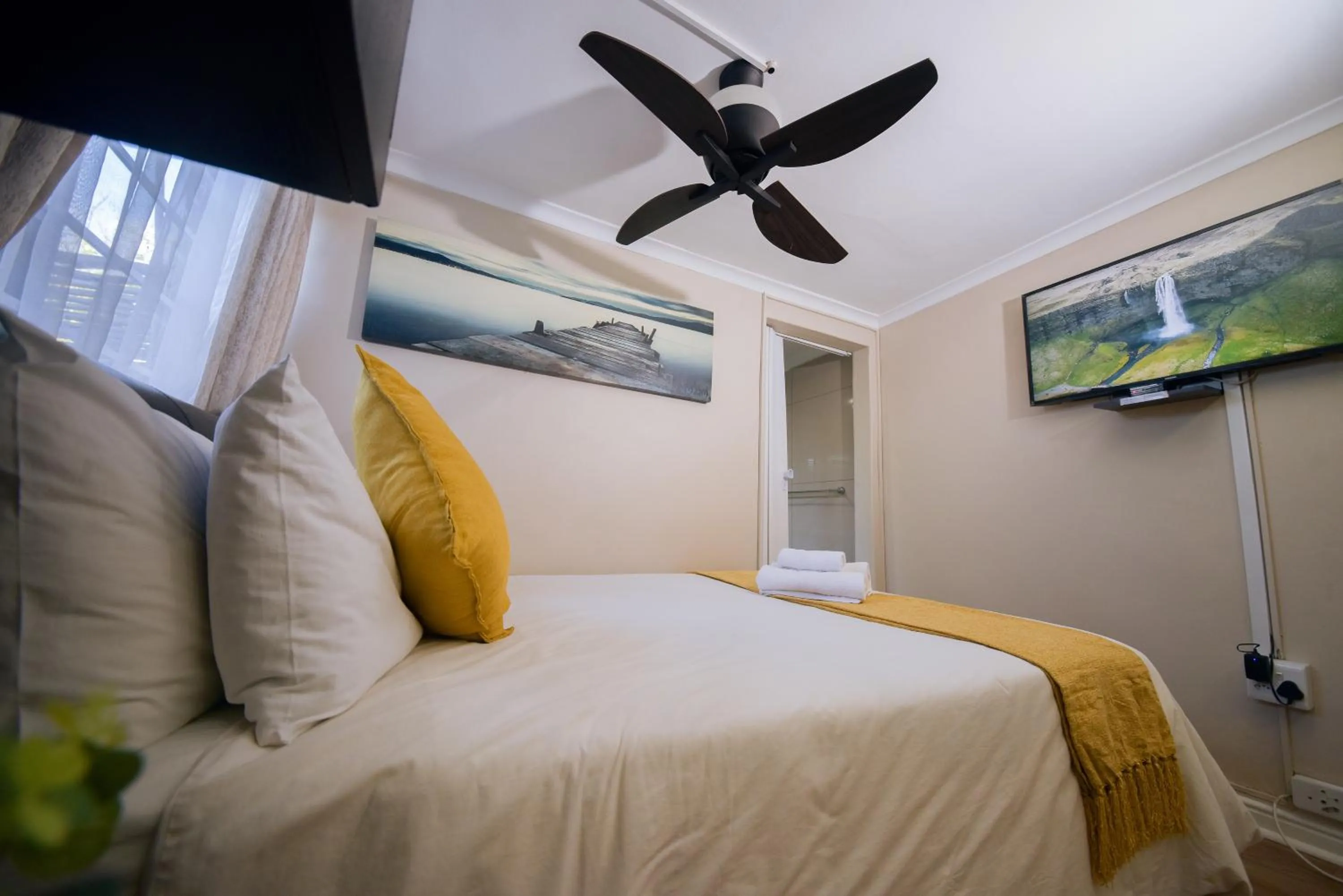 Bed in Faith, Hope & Love Self Catering