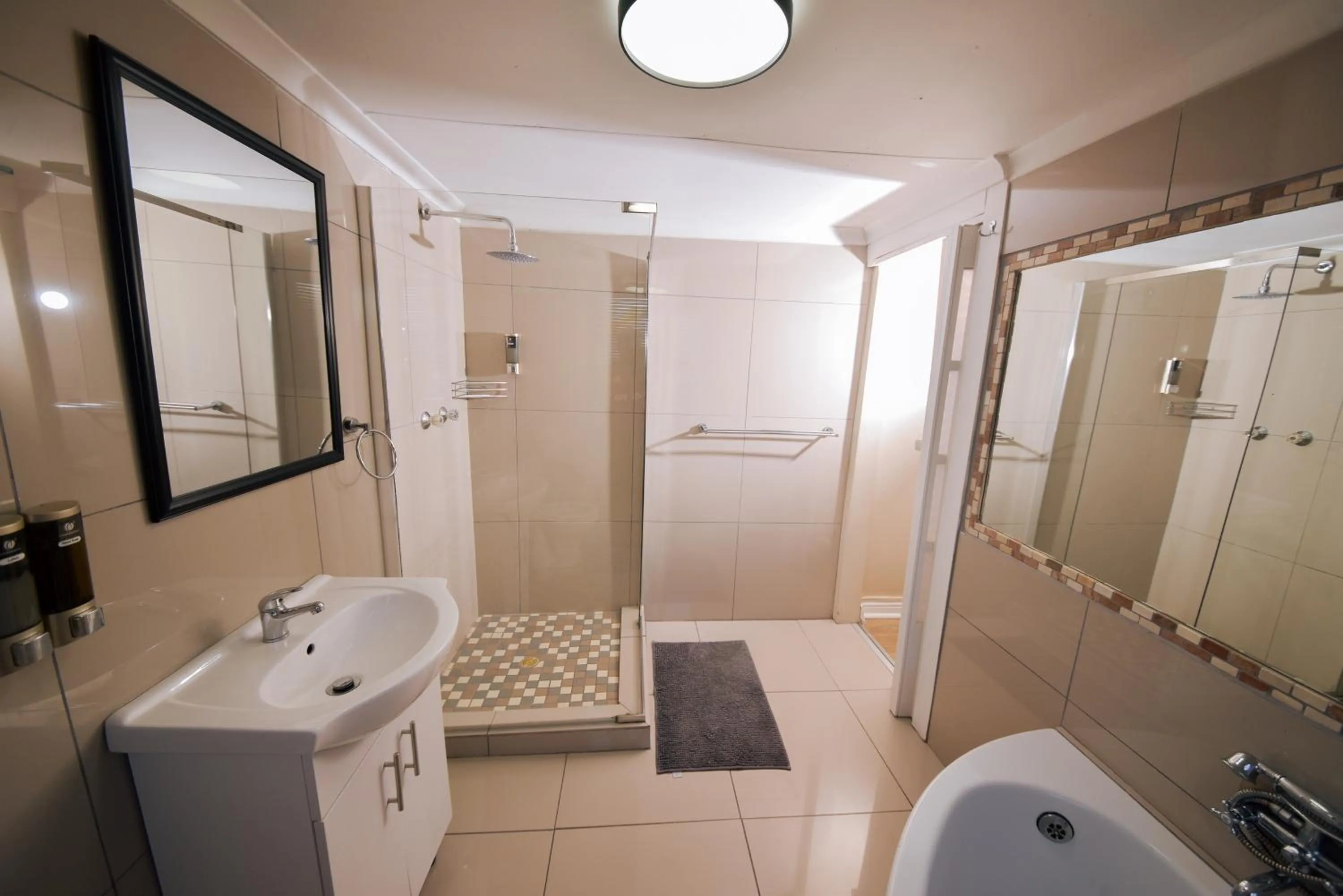 Bathroom in Faith, Hope & Love Self Catering