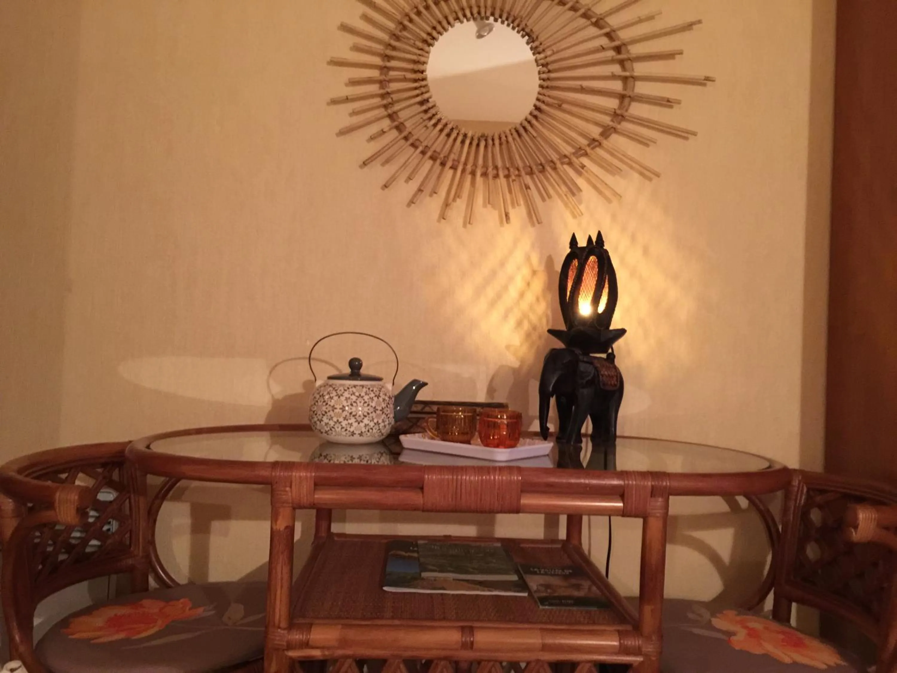 Decorative detail in Domaine de Lascaux