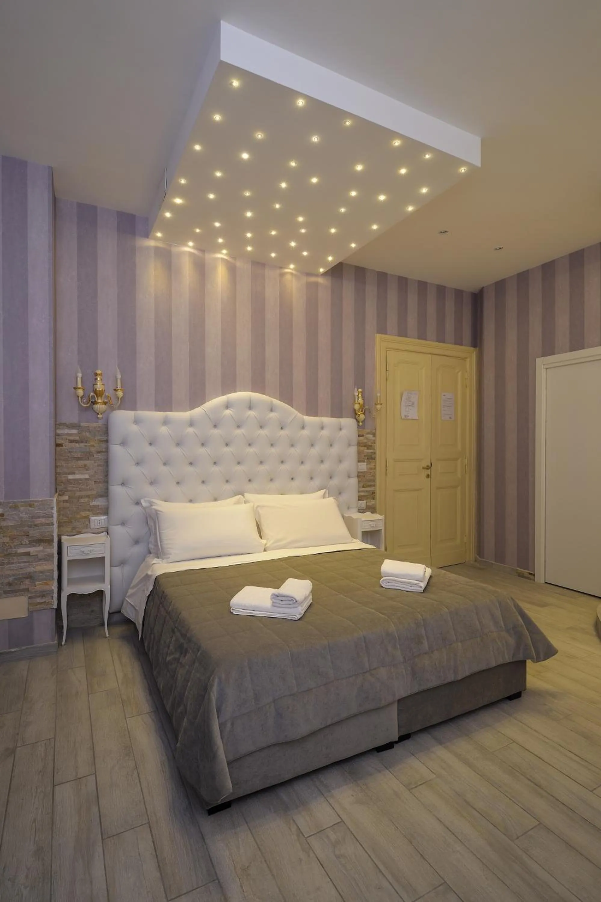 Decorative detail, Bed in Vatican Nausicaa