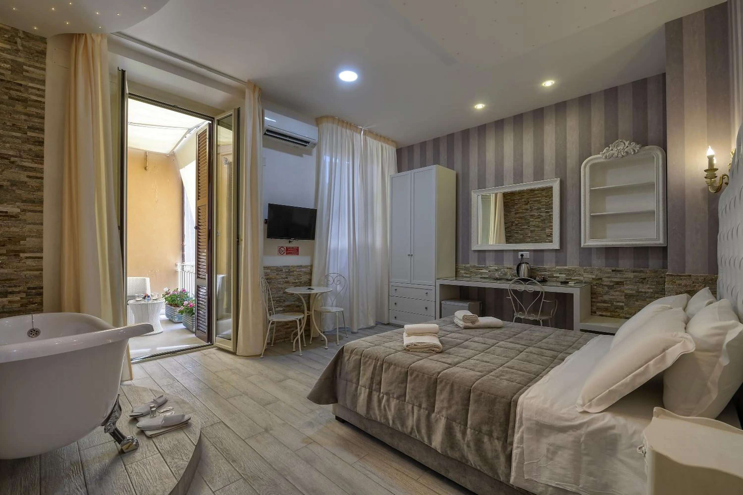 Bed in Vatican Nausicaa