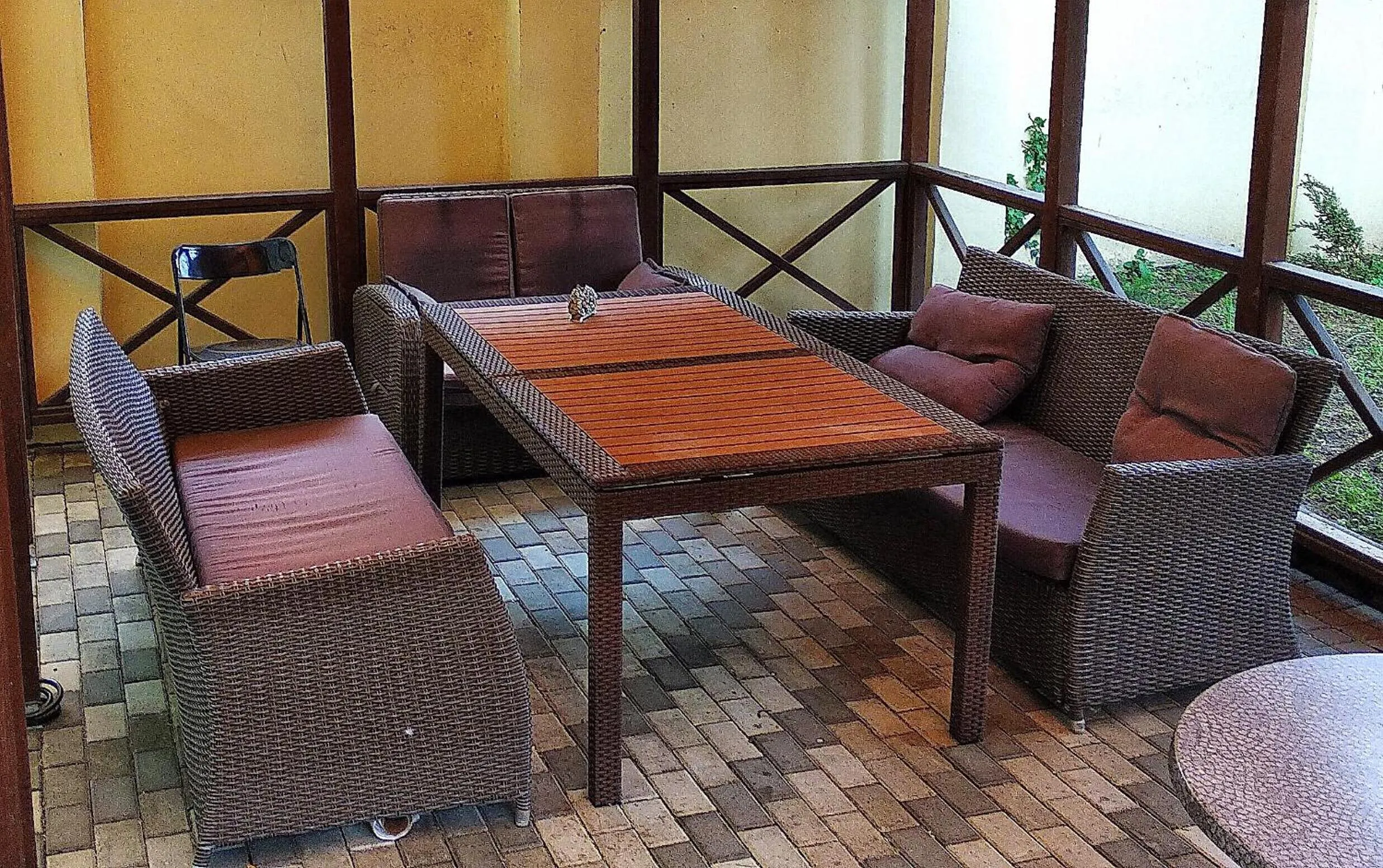 Seating area in Kasablanka apartments