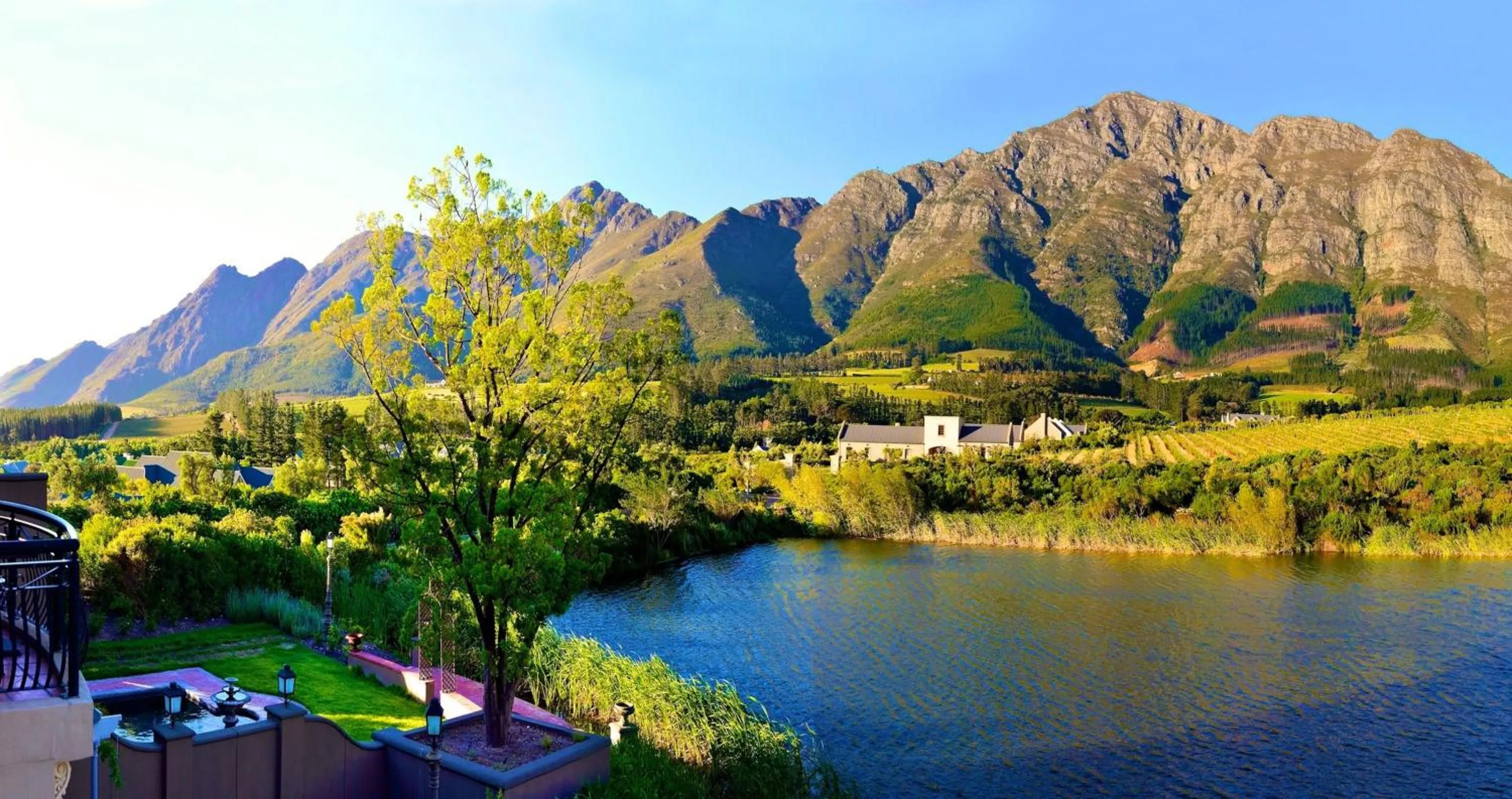 Area and facilities in L'ermitage - Franschhoek Chateau & Villas