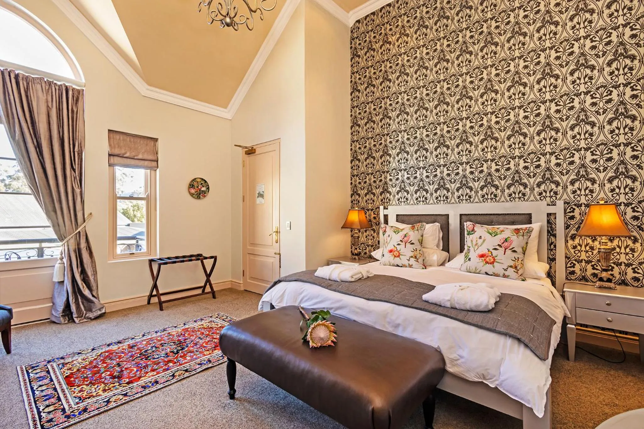 Bed in L'ermitage - Franschhoek Chateau & Villas