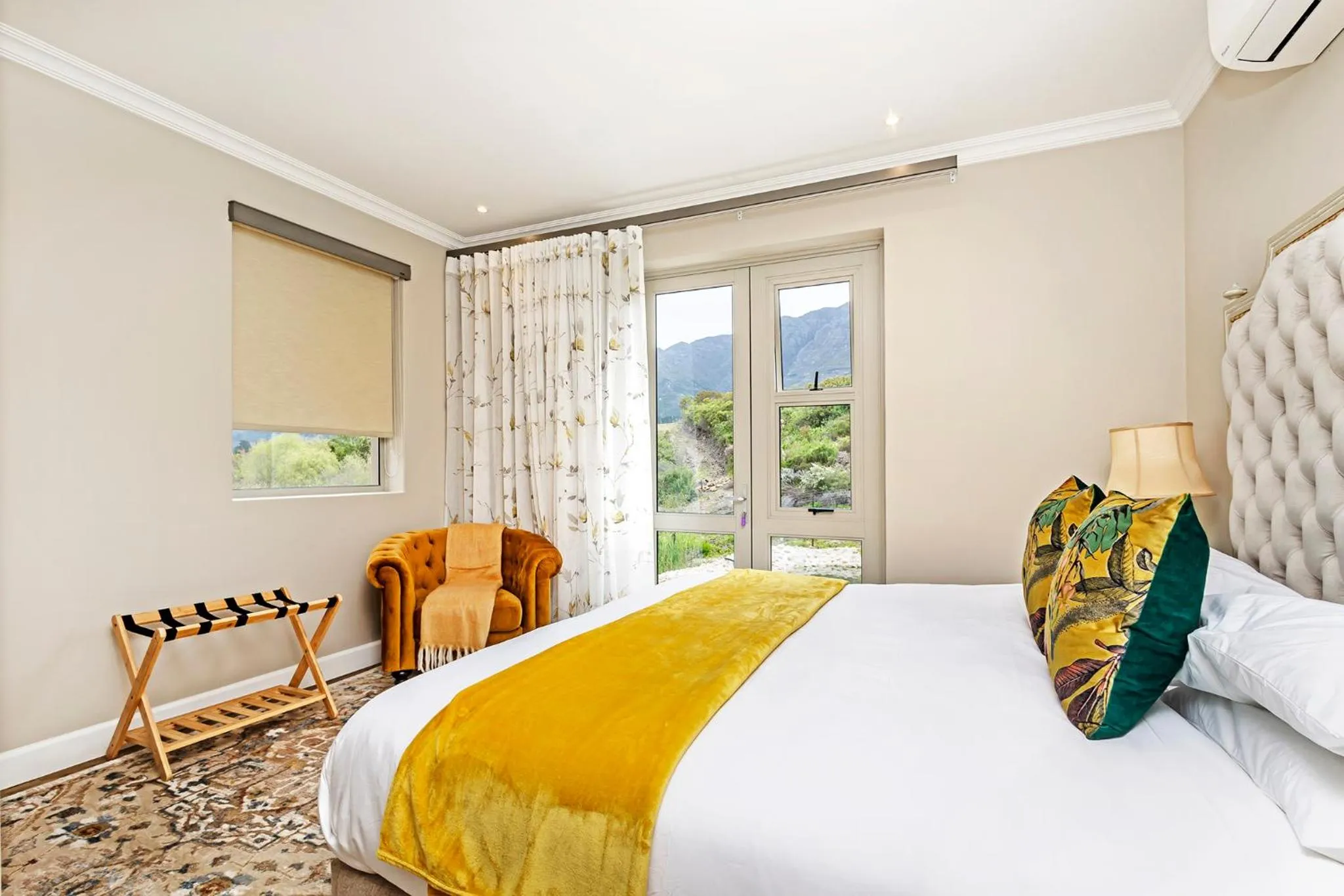 Bed in L'ermitage - Franschhoek Chateau & Villas