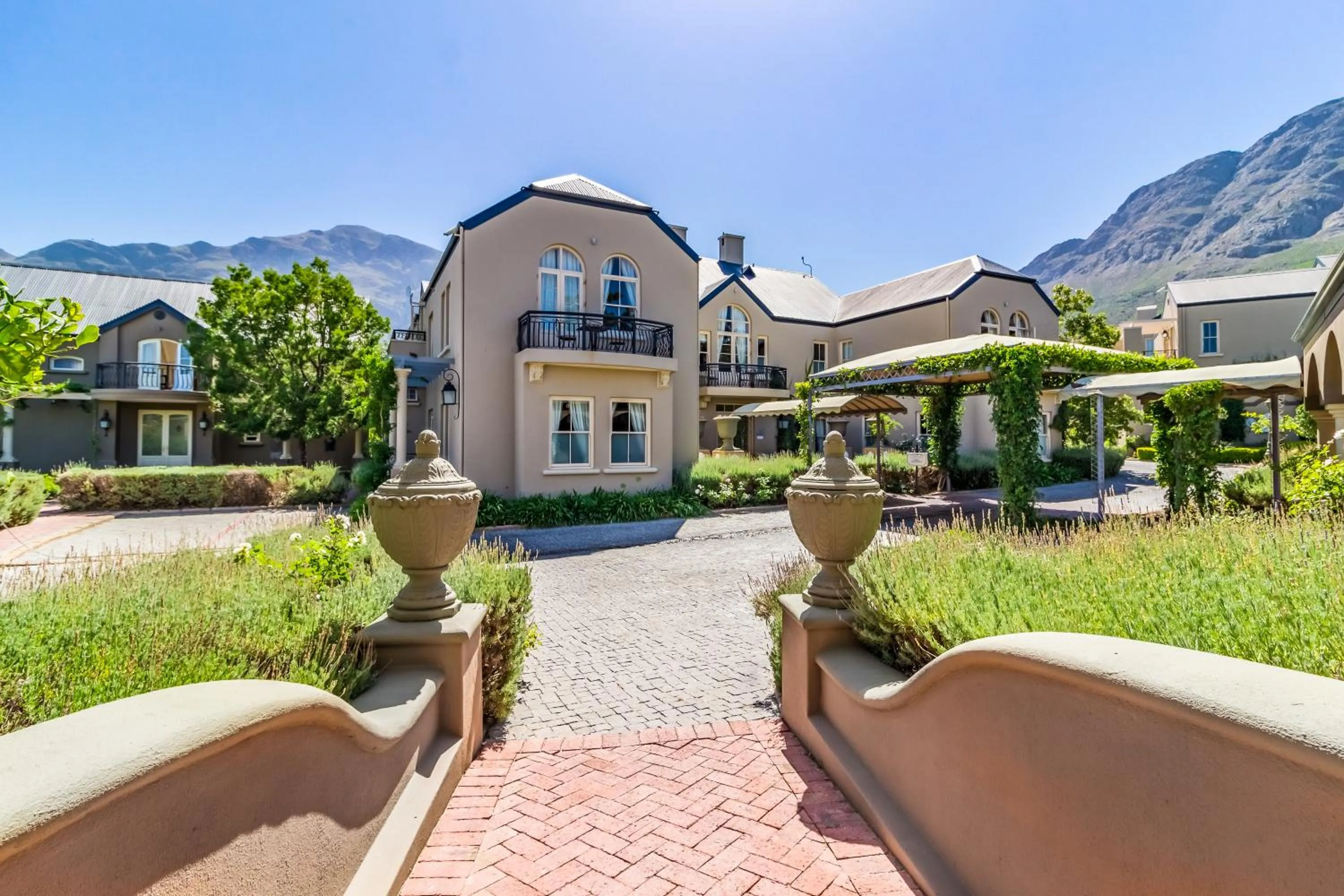 Property building in L'ermitage - Franschhoek Chateau & Villas