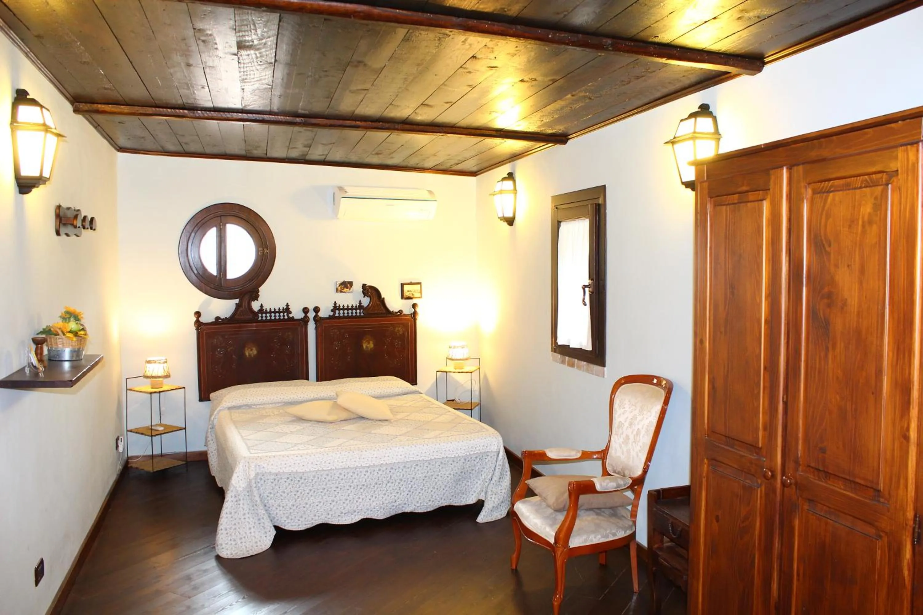 Bedroom, Bed in Casale Maddalena