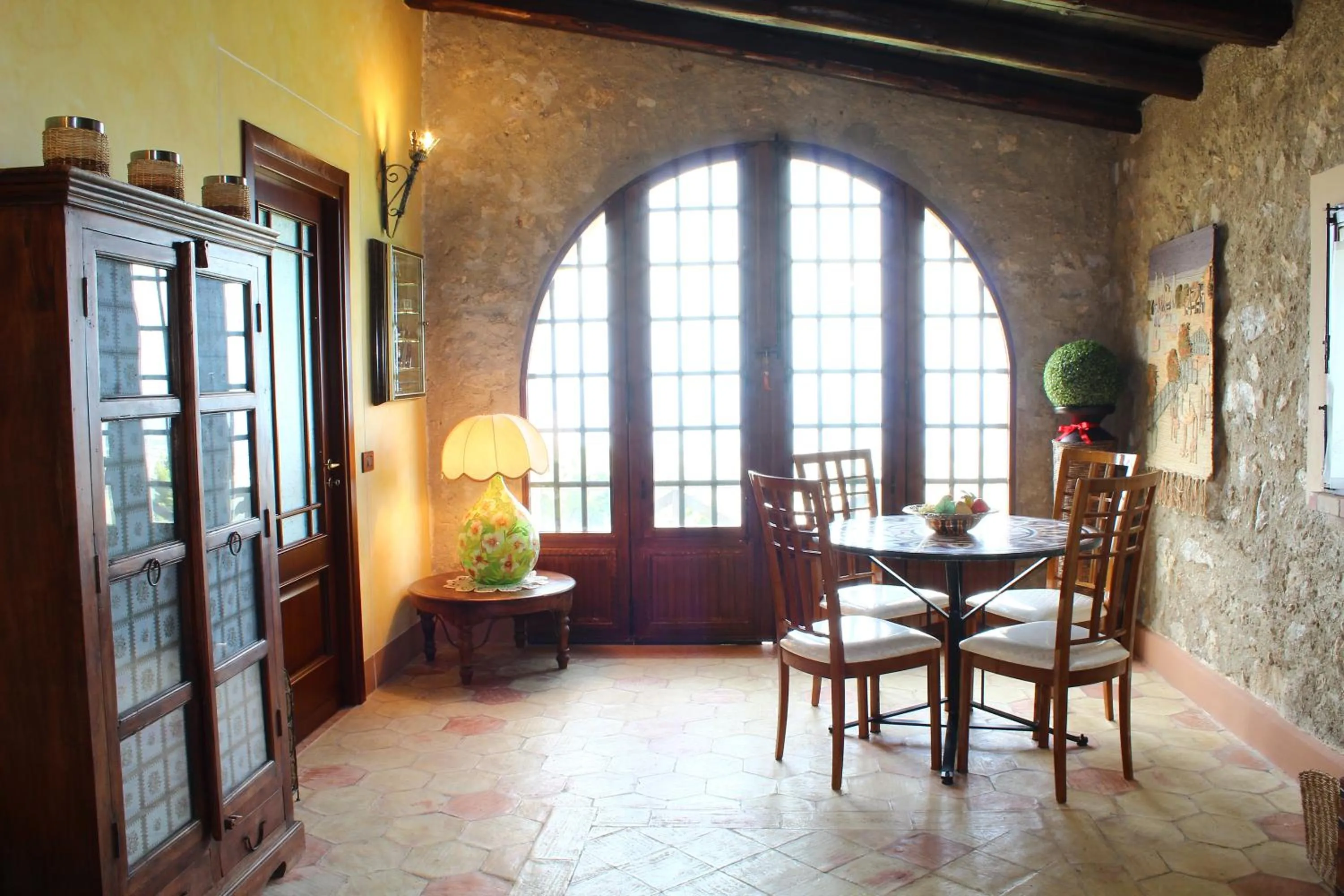 Seating area in Casale Maddalena