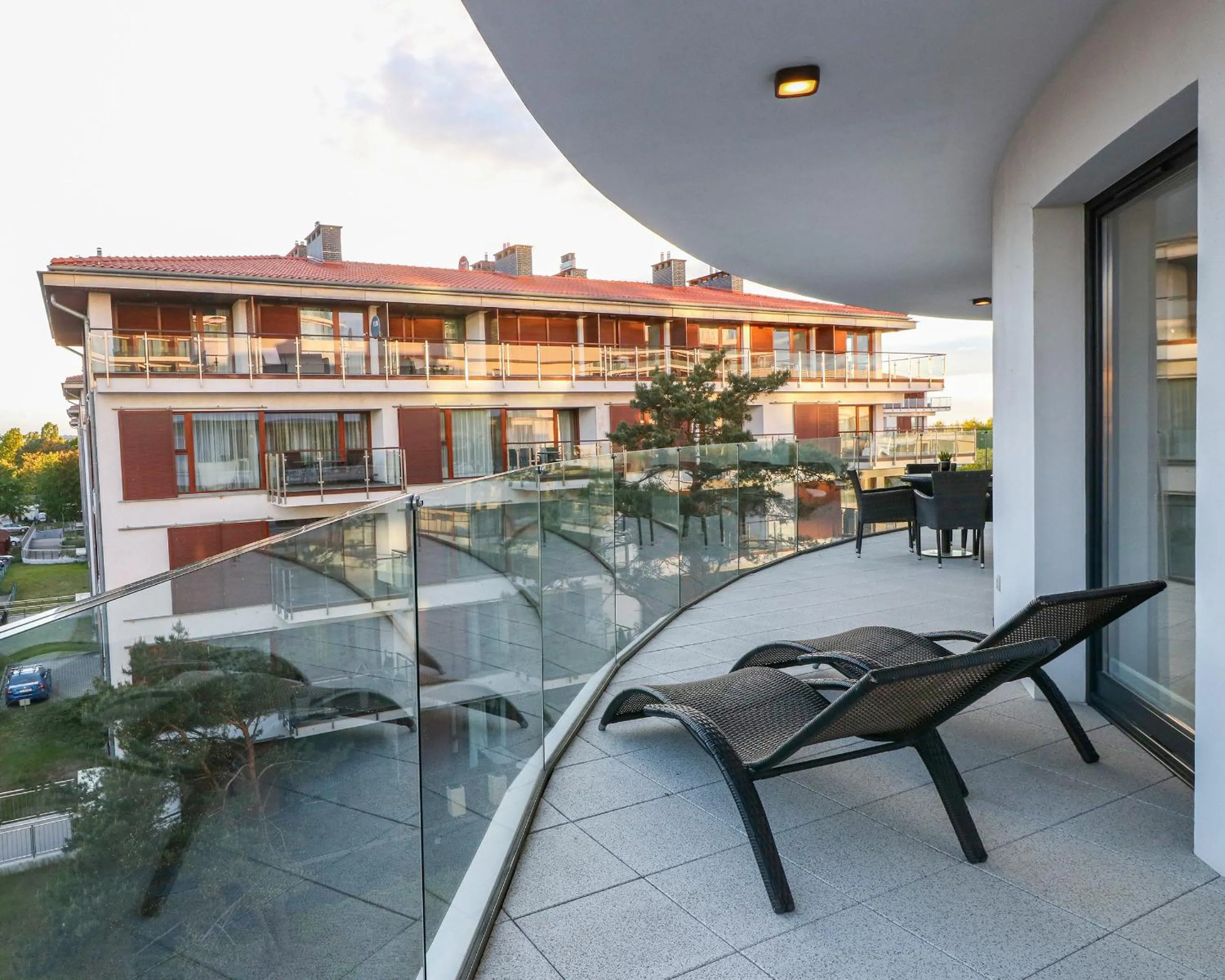 Balcony/Terrace in Baltic Park Molo by Baltic Home