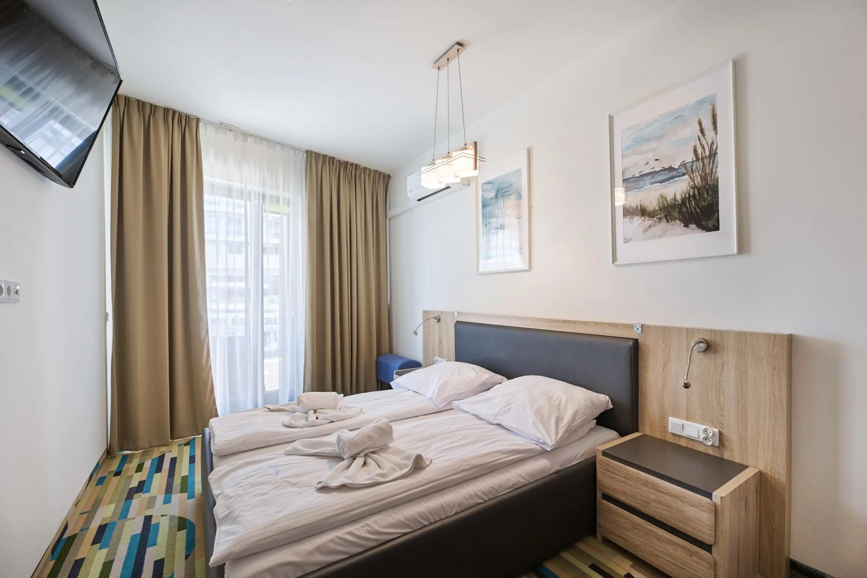 Bed in Baltic Park Molo by Baltic Home