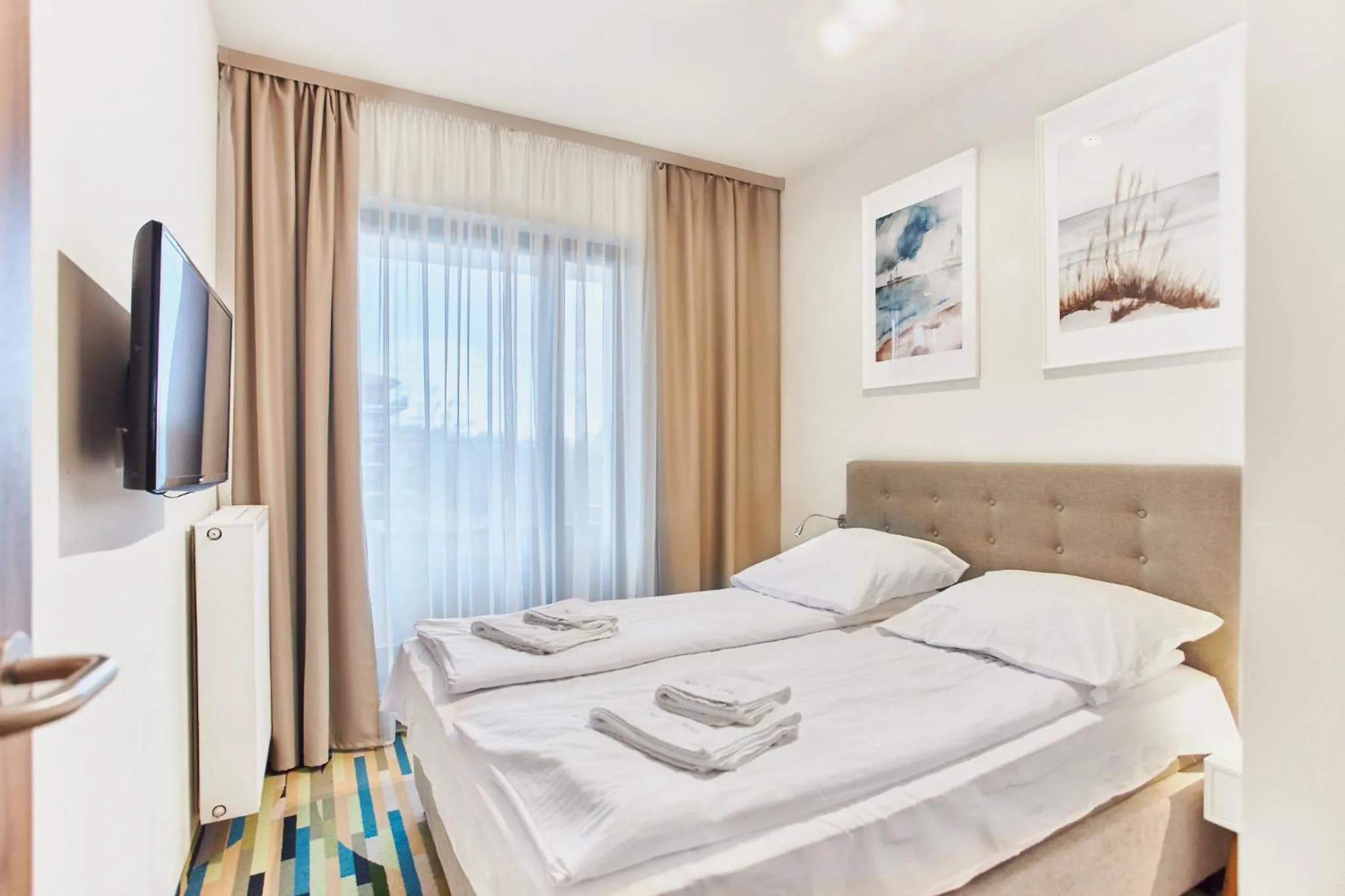Bed in Baltic Park Molo by Baltic Home
