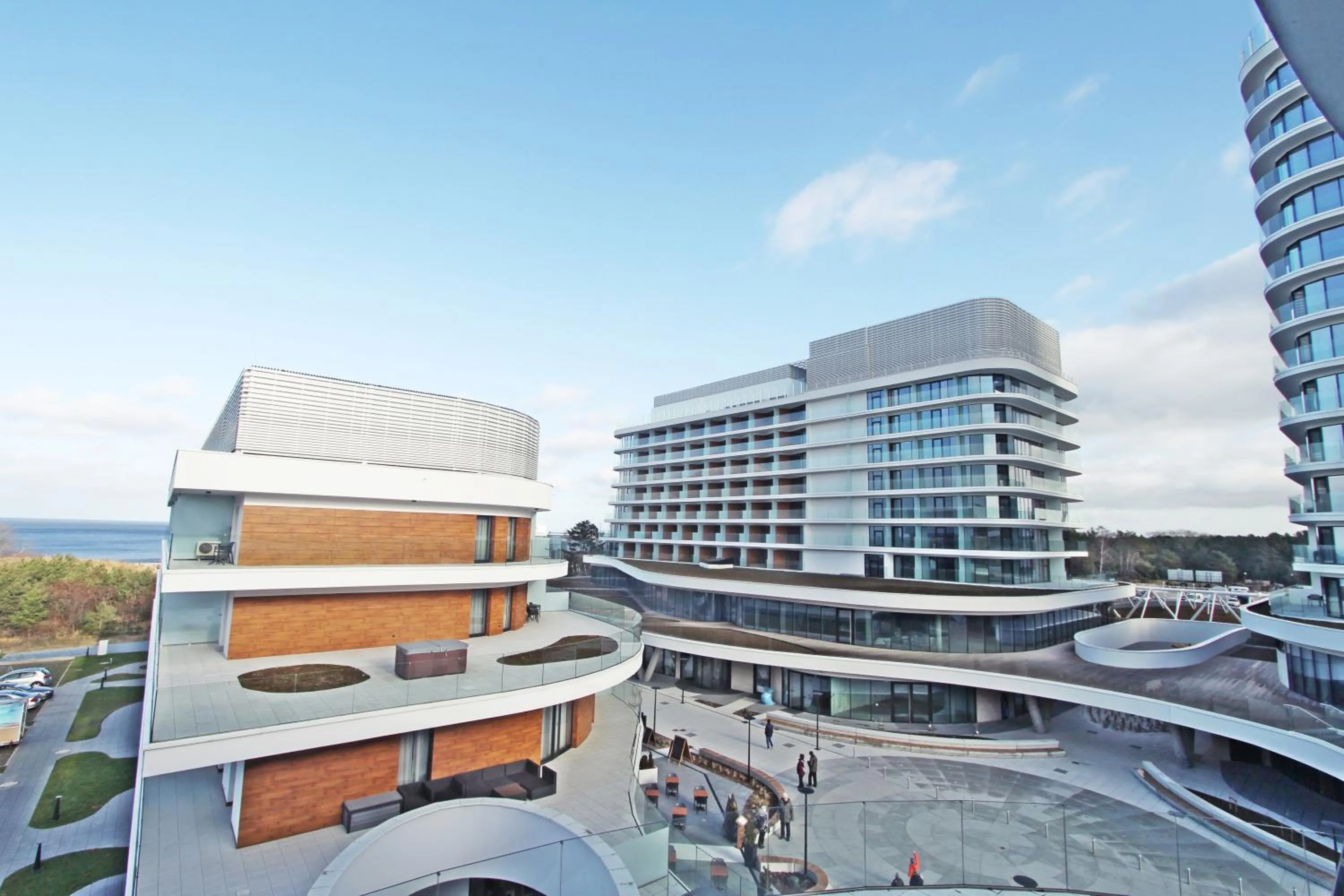 Bird's eye view in Baltic Park Molo by Baltic Home