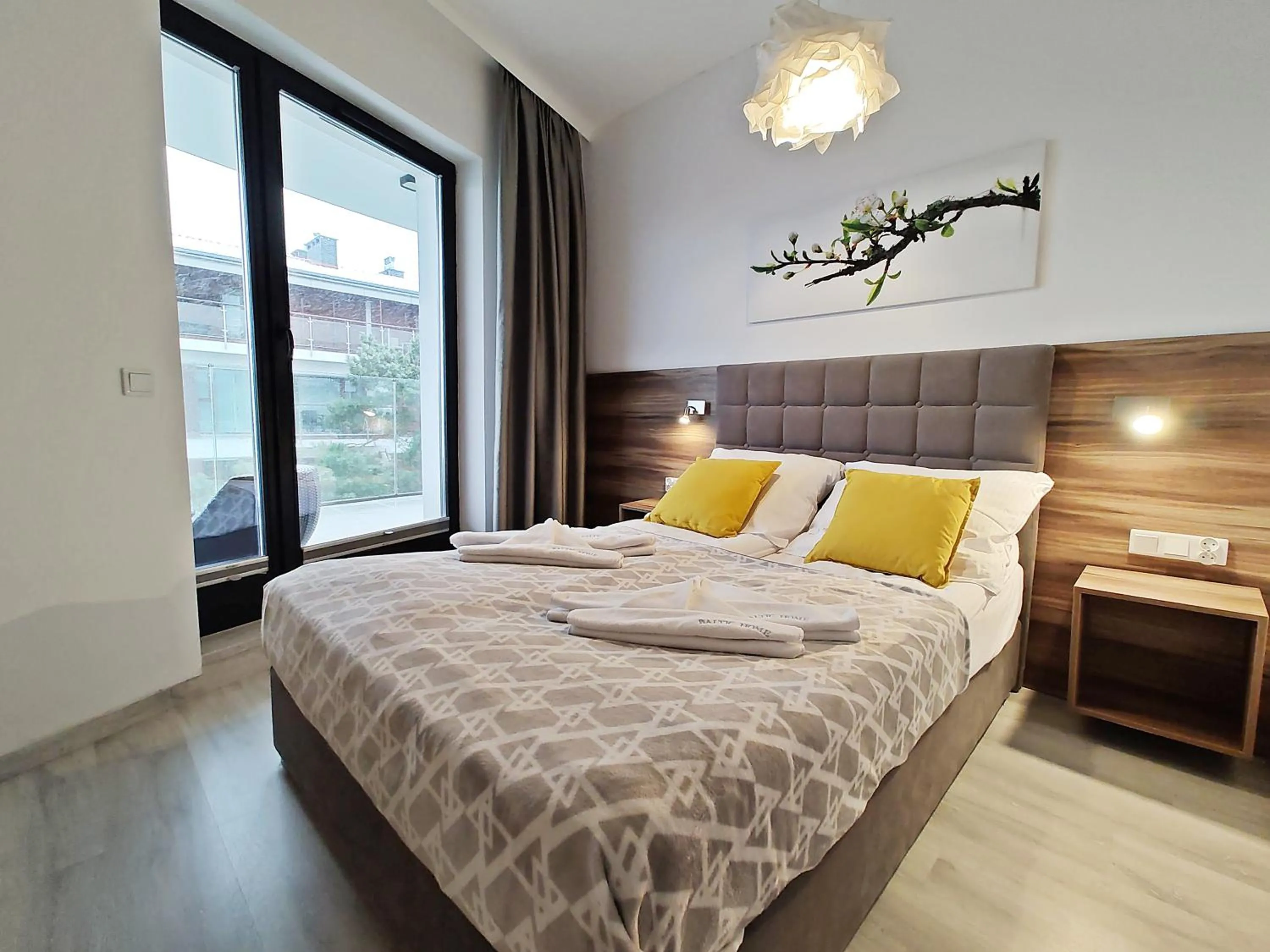 Bed in Baltic Park Molo by Baltic Home