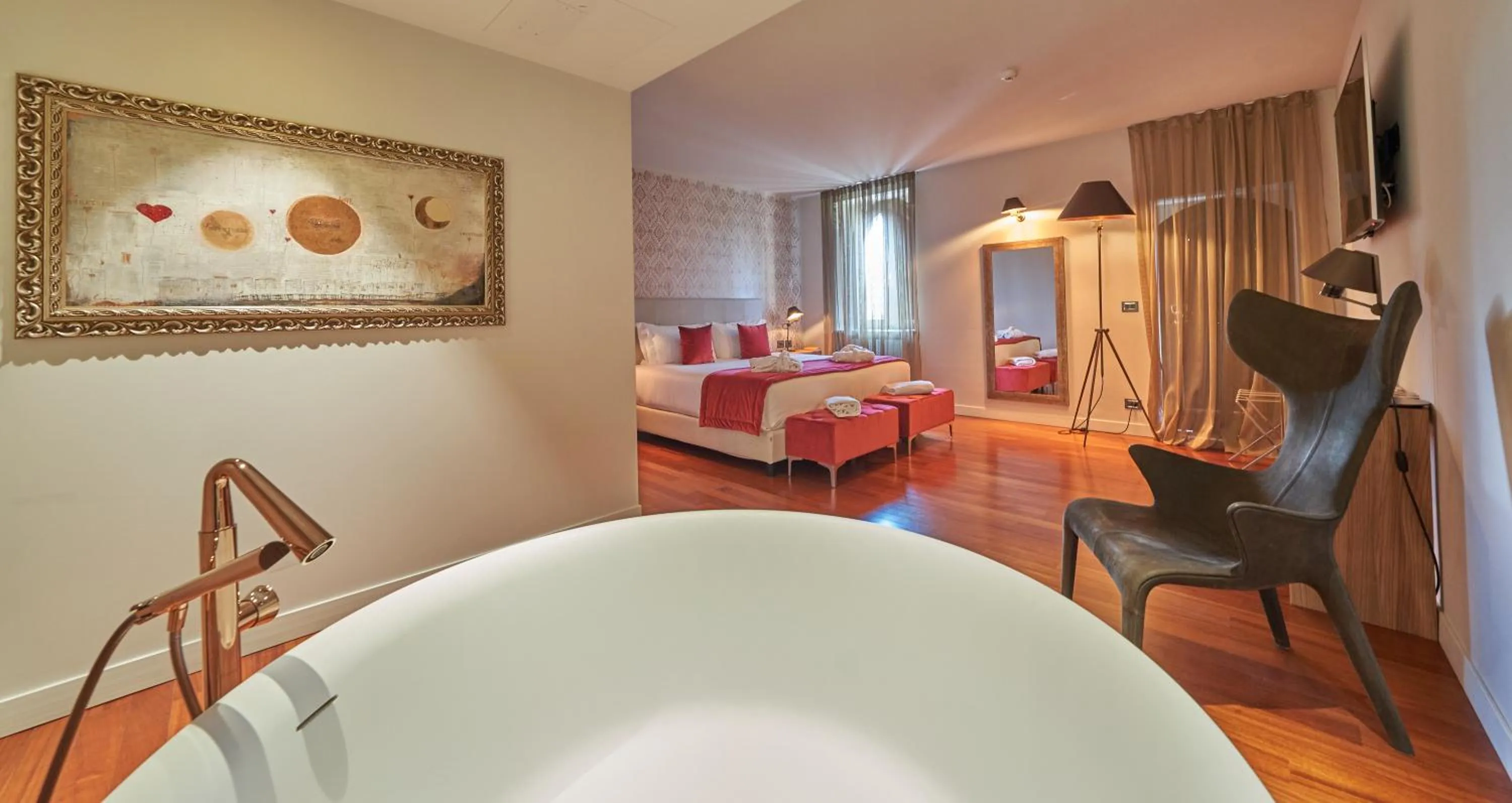 Photo of the whole room, Bed in Relais Santo Stefano