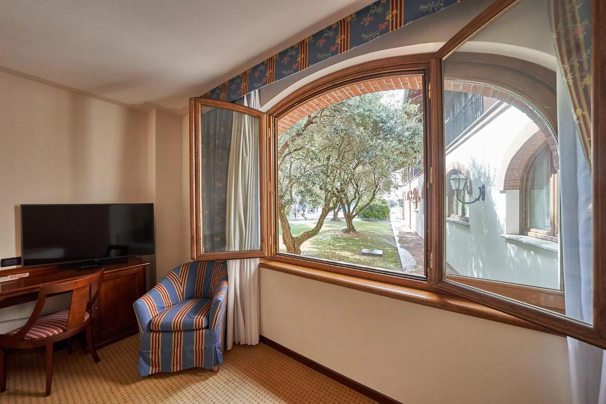 Garden view in Relais Santo Stefano