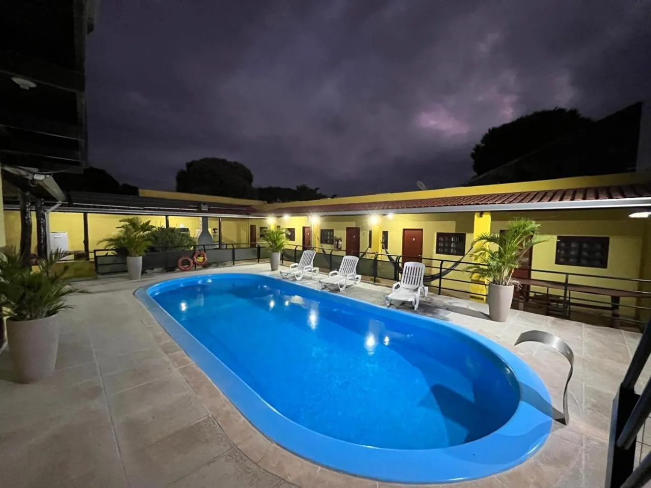 Patio in Pousada Rio Bonito