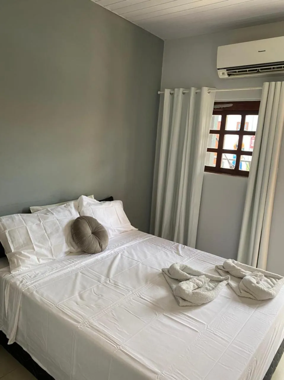 Bed in Pousada Rio Bonito