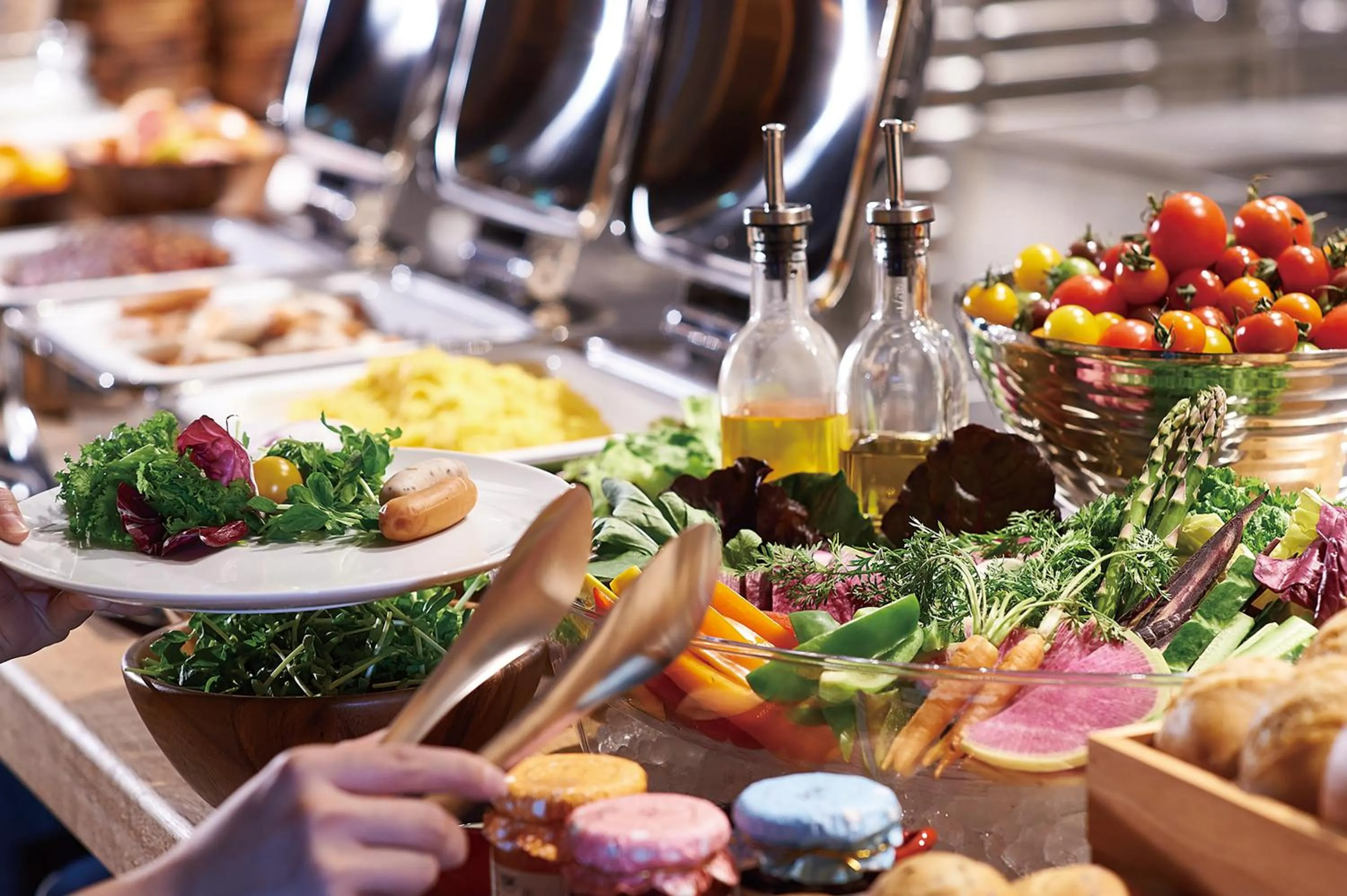 Buffet breakfast in remm Roppongi