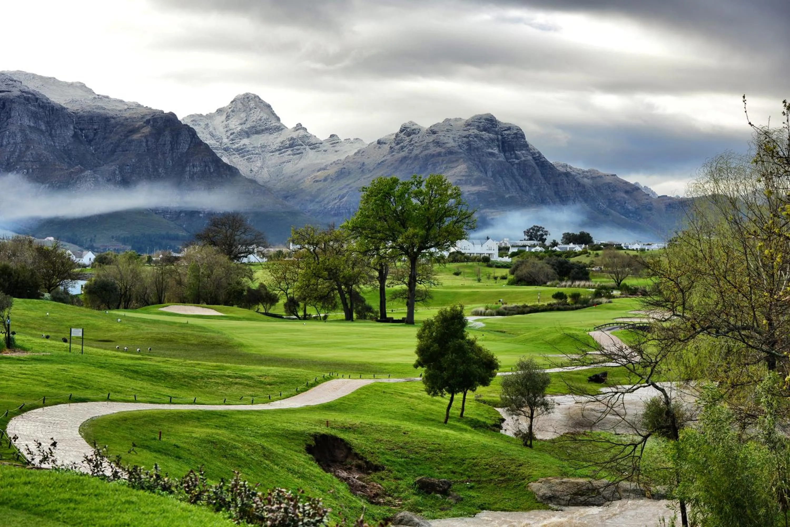 Garden in De Zalze Lodge