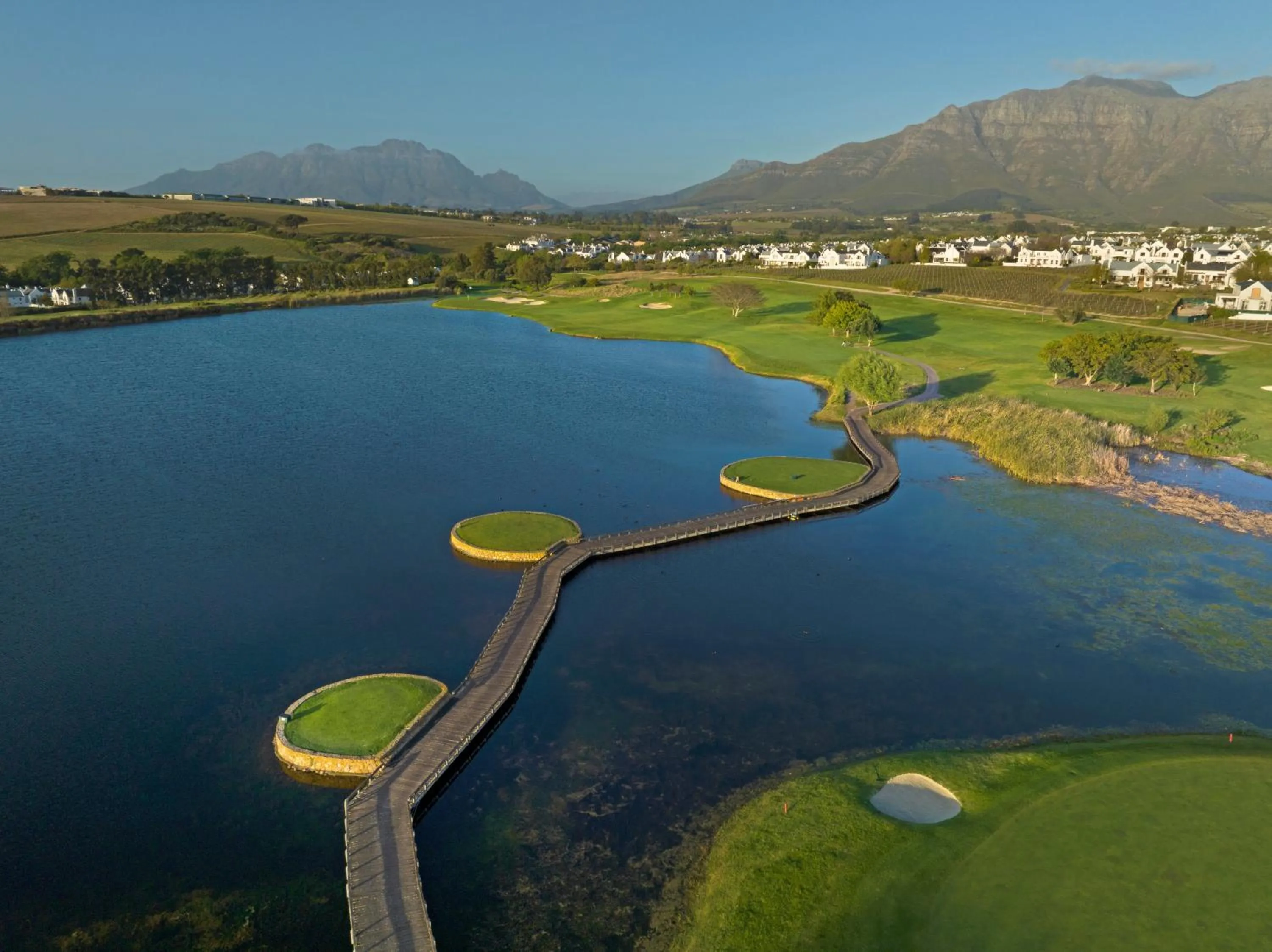 Golfcourse in De Zalze Lodge