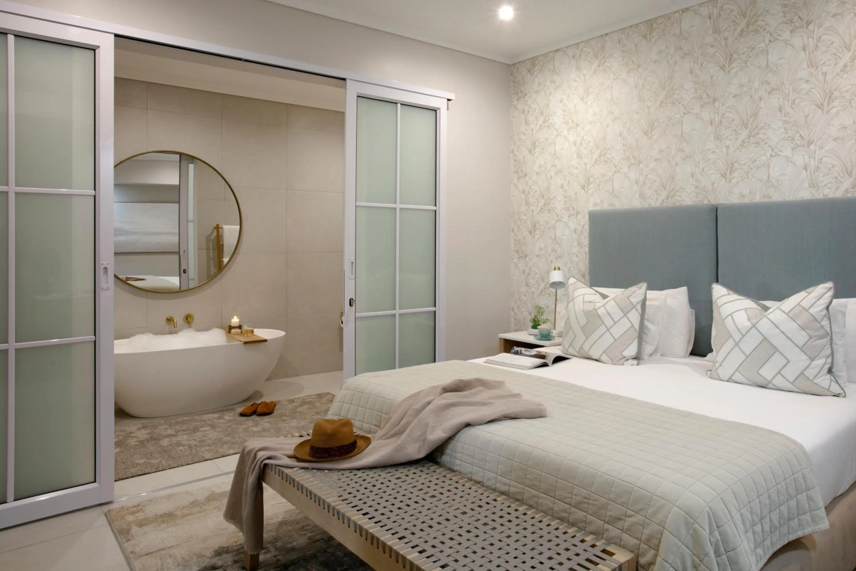 Bedroom, Bed in De Zalze Lodge