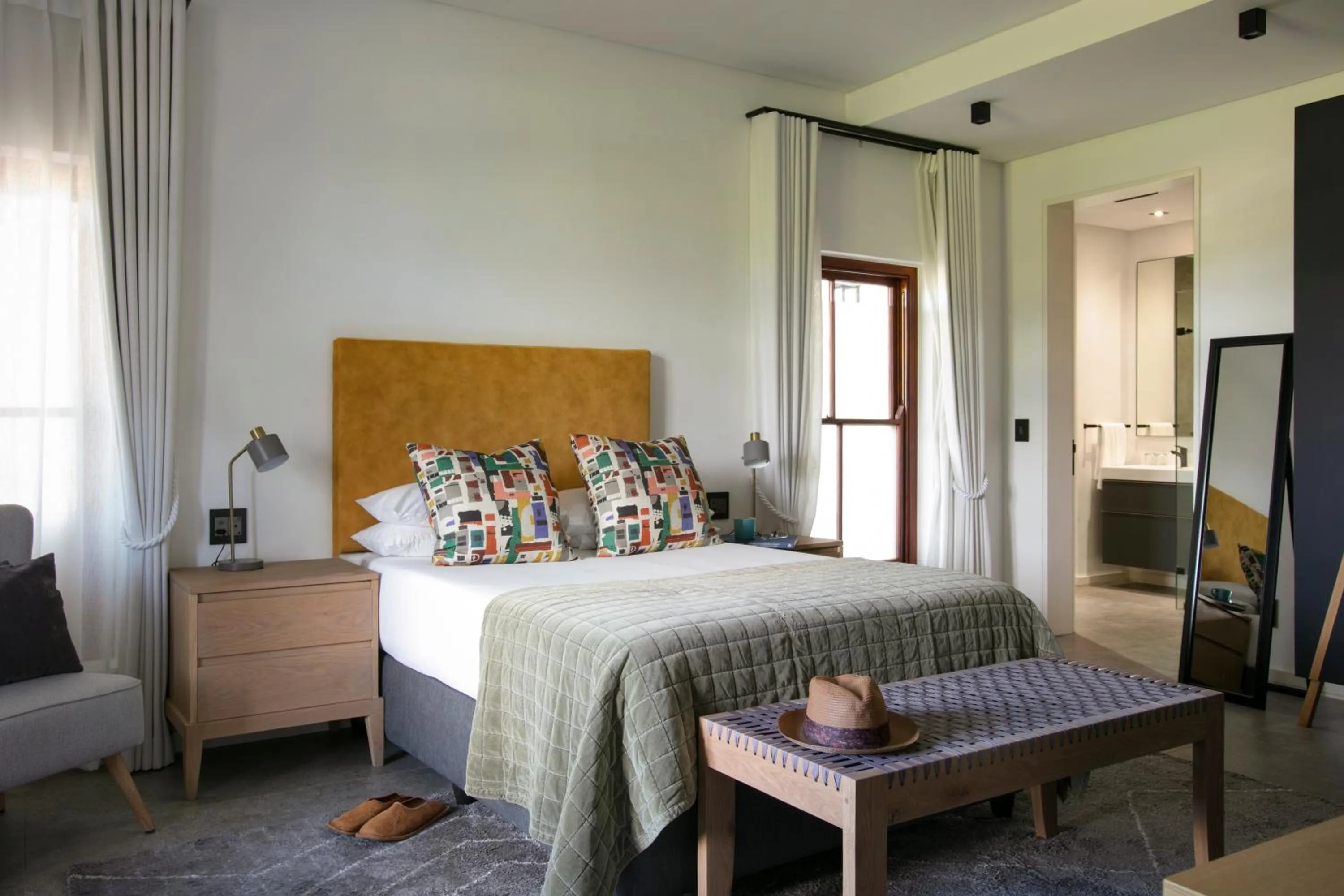 Bedroom, Bed in De Zalze Lodge