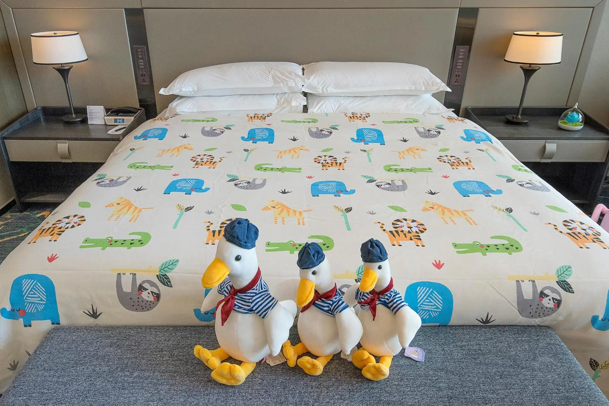 Bed in Sheraton Shanghai Chongming Hotel Bed in Sheraton Shanghai Chongming Hotel