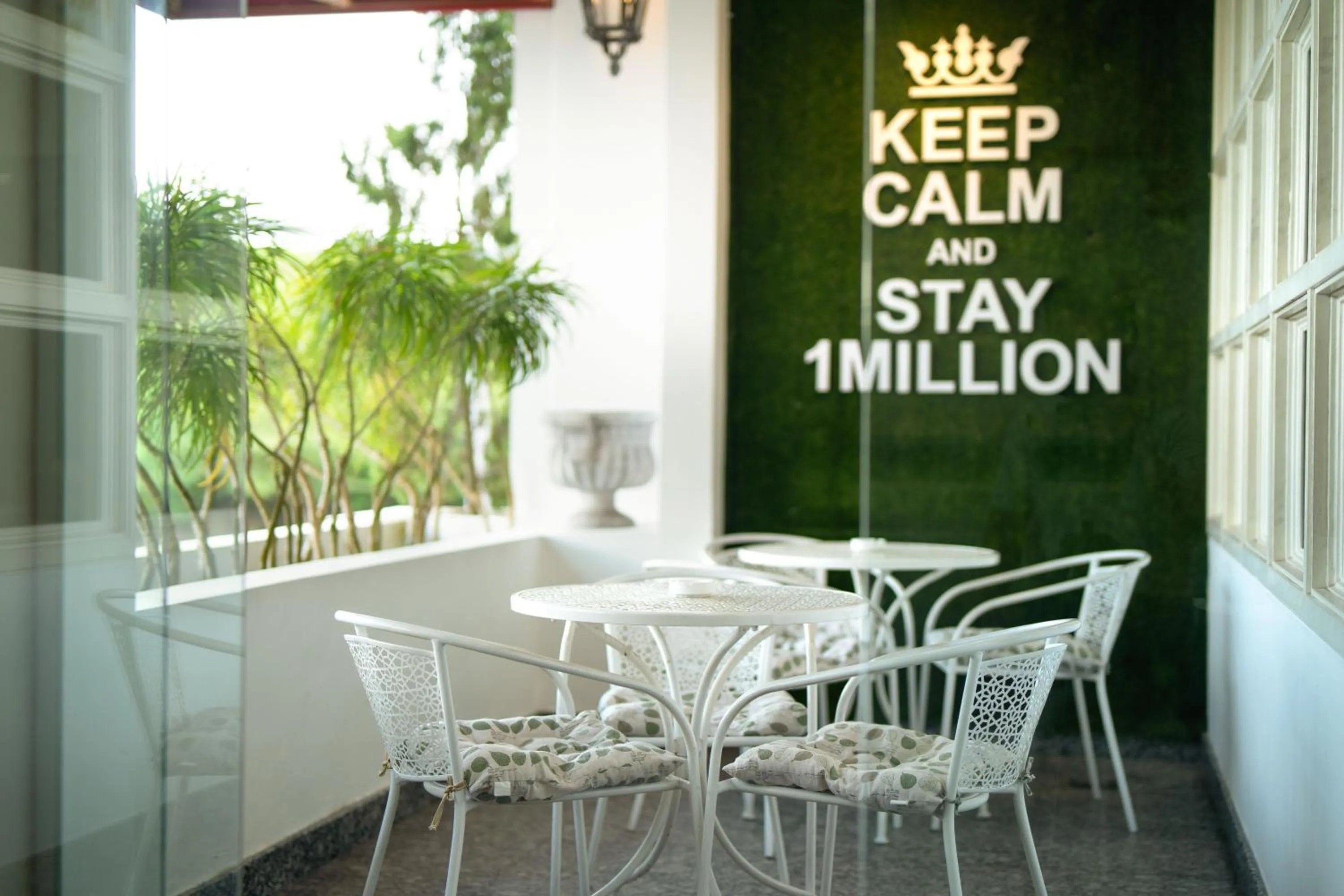 Patio in 1 Million Hotel
