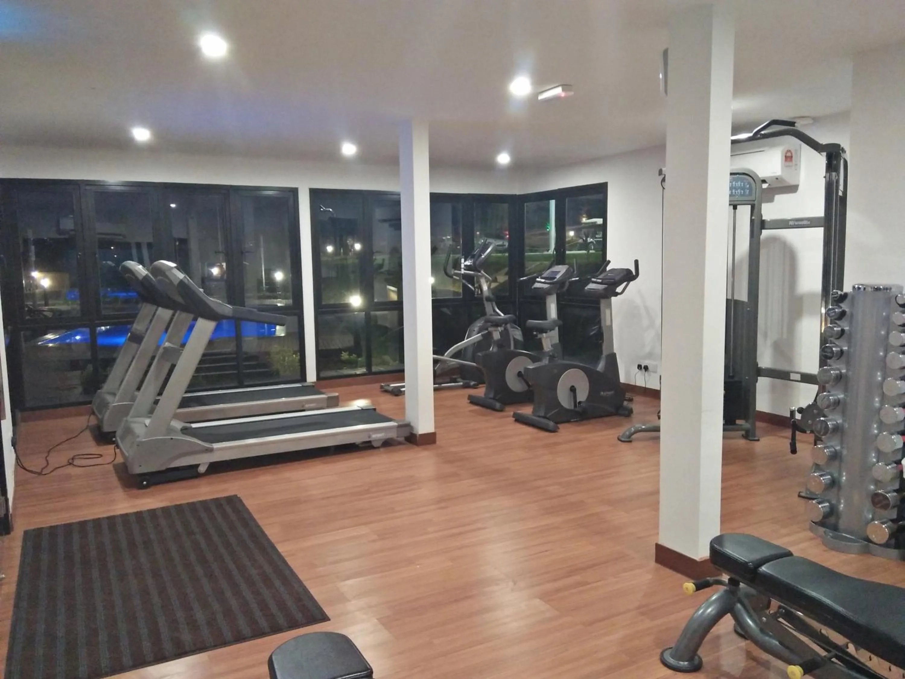 Fitness centre/facilities in Lakeview Terrace Resort Pengerang