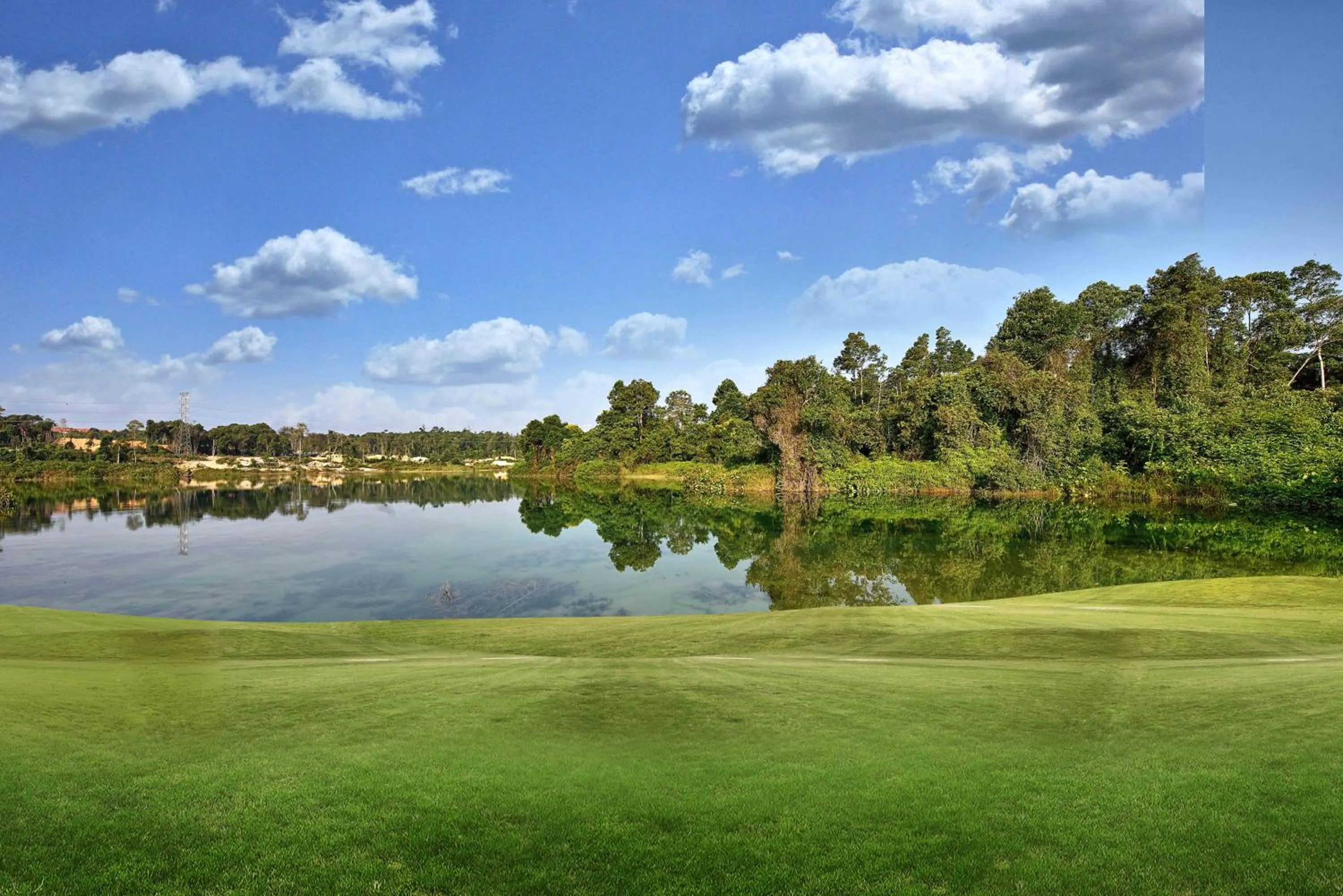 Lake view in Lakeview Terrace Resort Pengerang