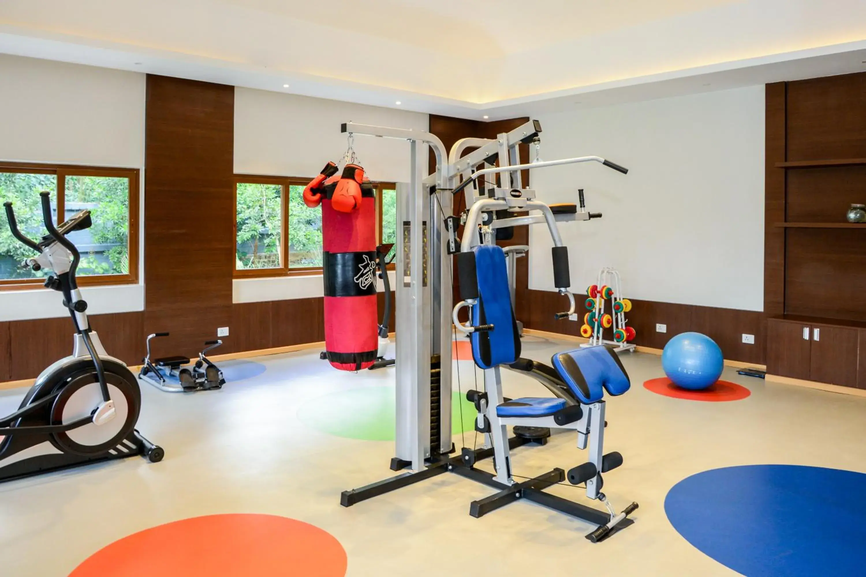 Fitness centre/facilities in Purple Palms Resort & Spa Fitness centre/facilities in Purple Palms Resort & Spa